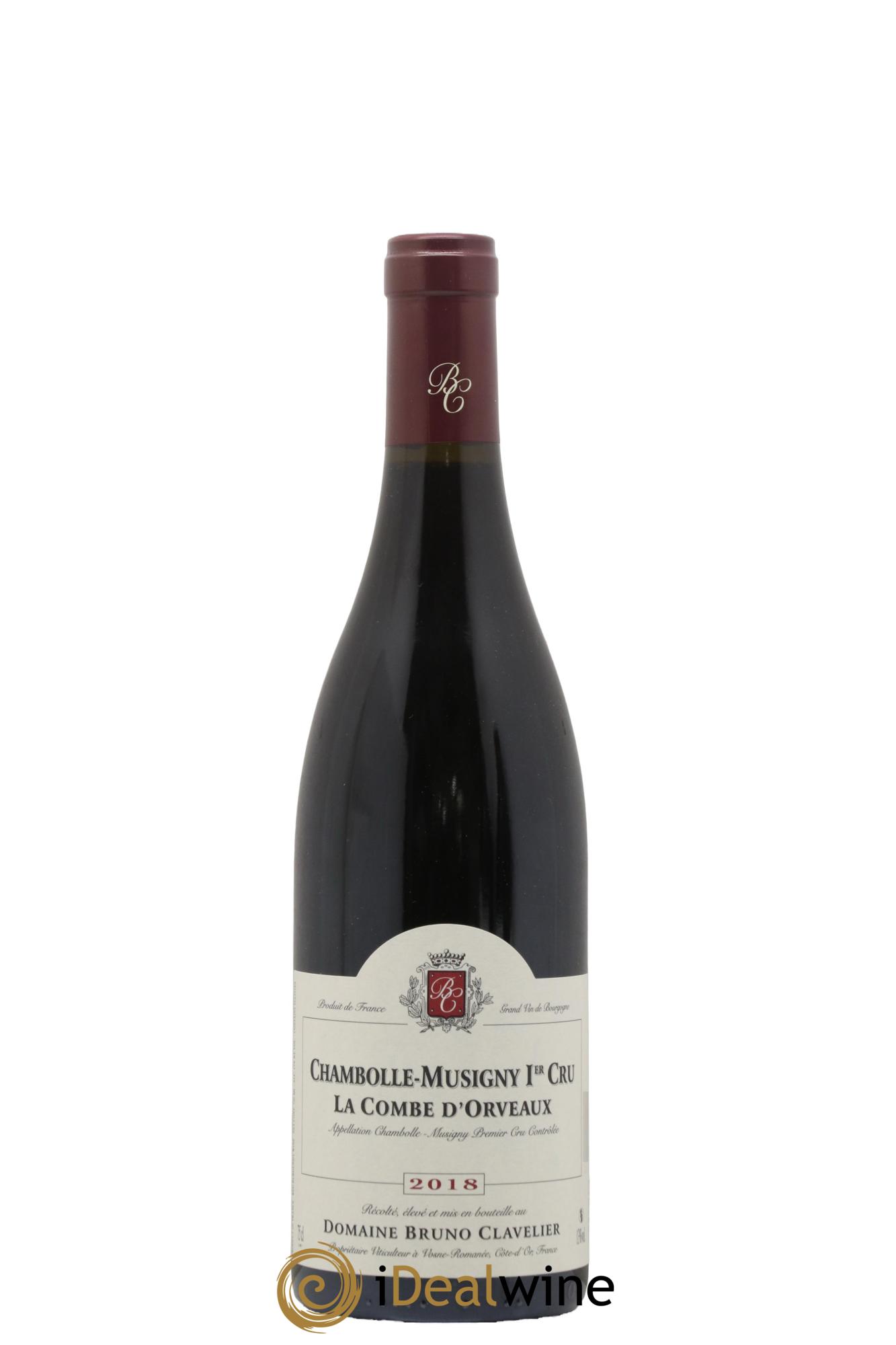 Chambolle-Musigny 1er Cru La Combe d'Orveaux Bruno Clavelier La Combe d'Orveaux Bruno Clavelier 2018 - Lot de 1 bouteille - 0