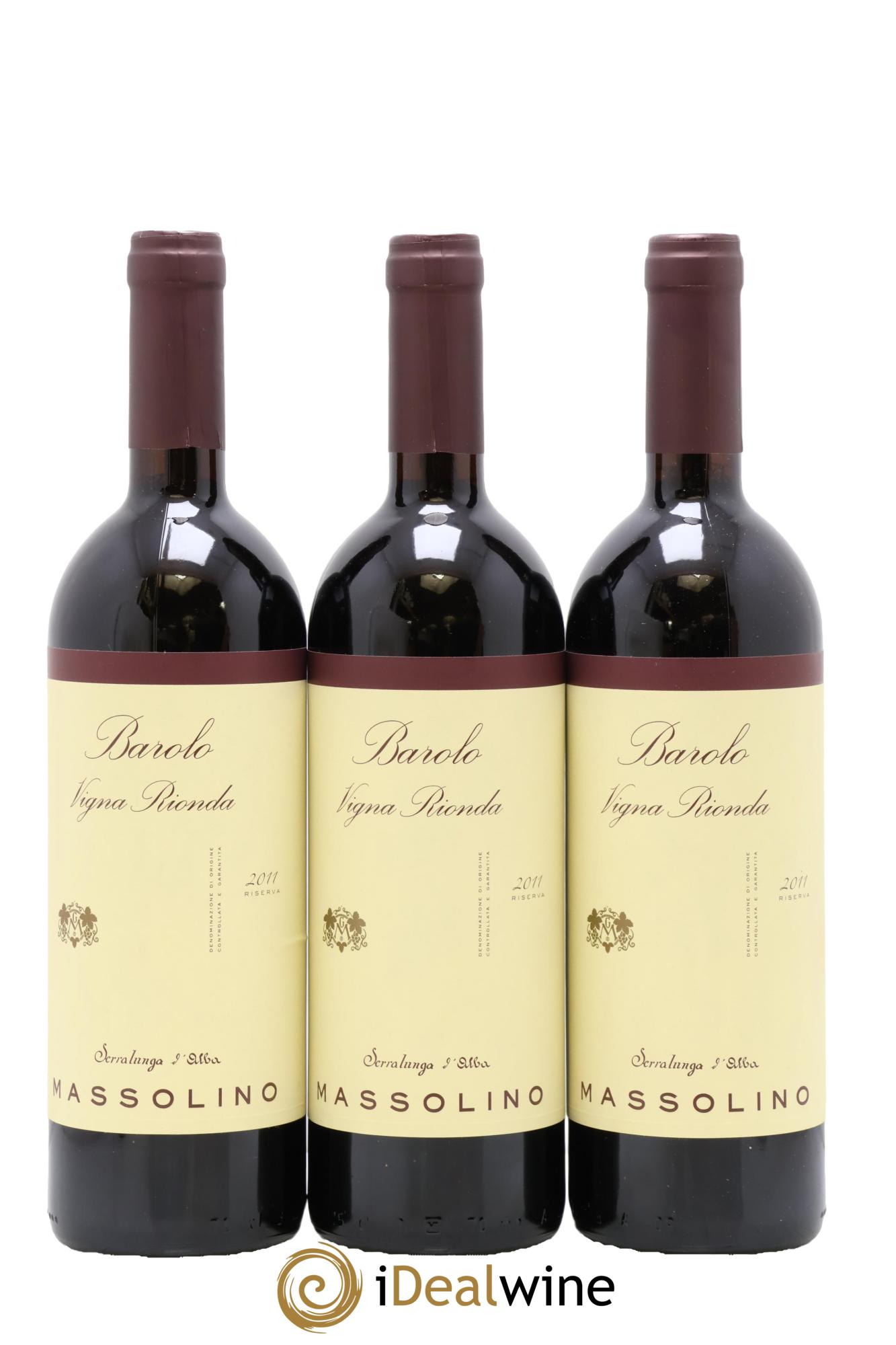 Barolo DOCG Riserva Vigna Rionda Massolino 2011 - Lot de 3 bouteilles - 0