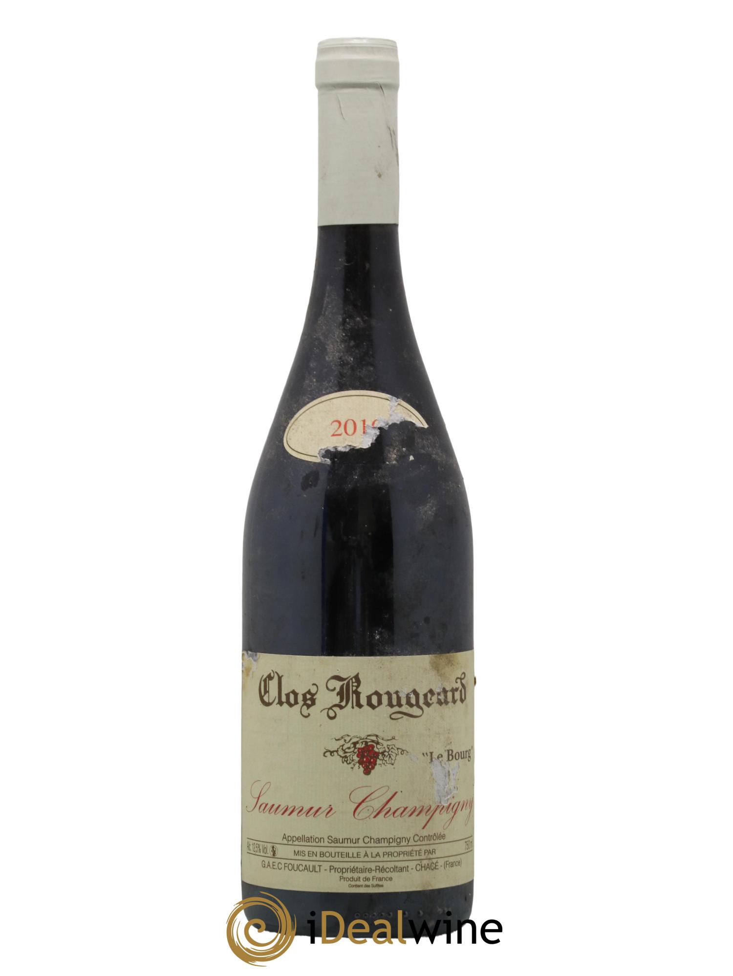 Saumur-Champigny Le Bourg Clos Rougeard 2010 - Lot de 1 bouteille - 0
