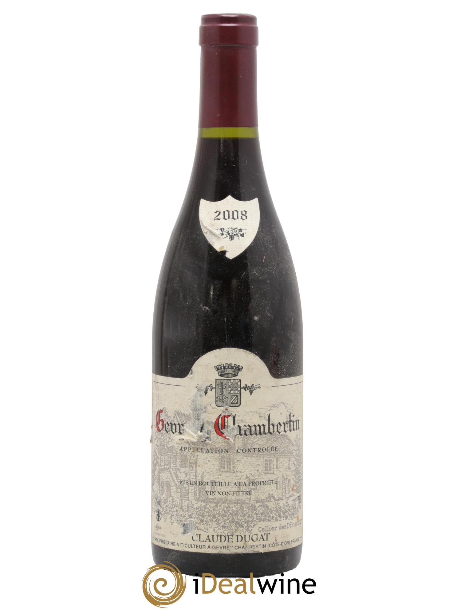 Gevrey-Chambertin Claude Dugat 2008 - Lot of 1 bottle - 0