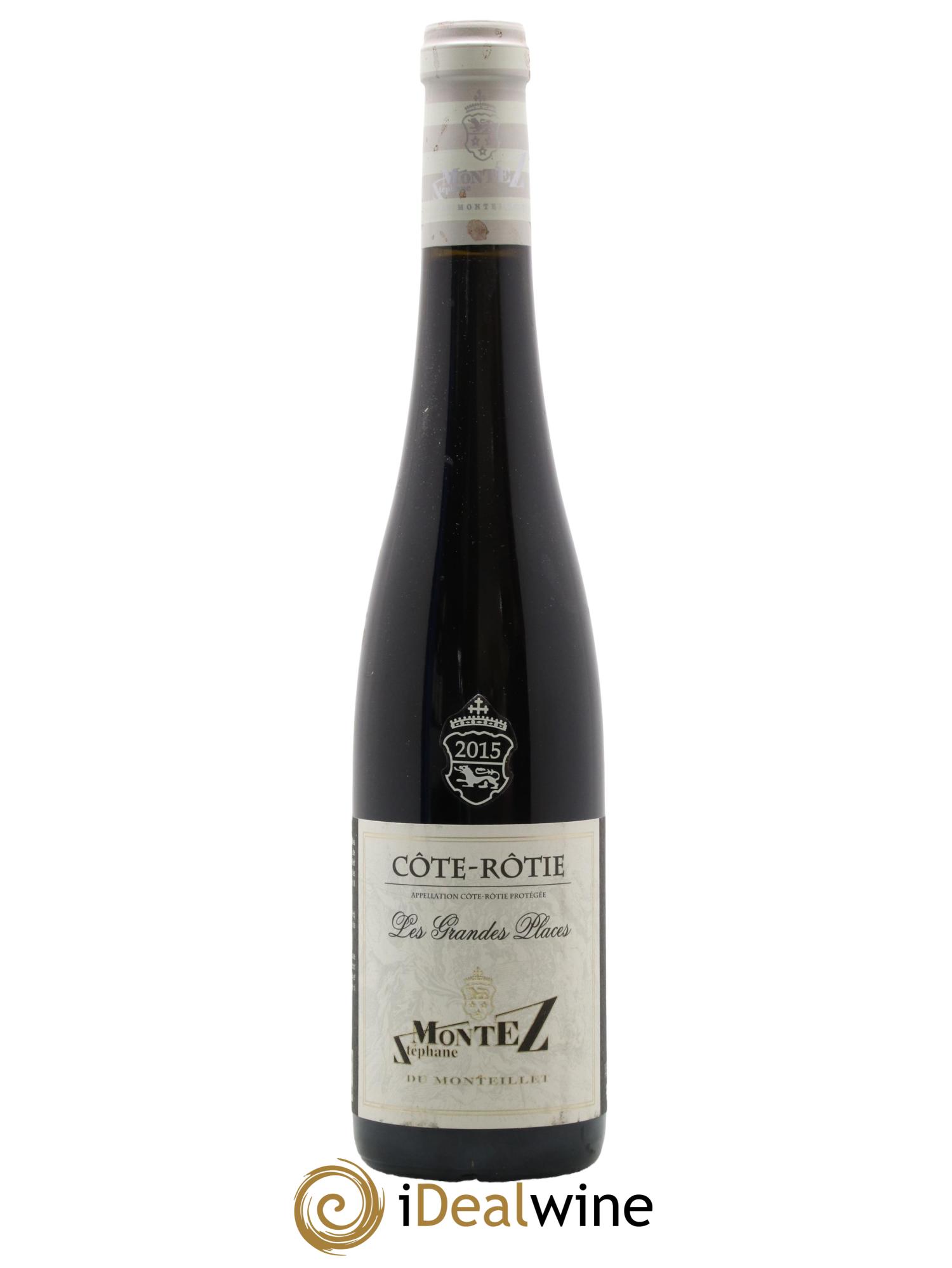 Côte-Rôtie Les Grandes Places Monteillet (Domaine du) - Stéphane Montez 2015 - Lot de 1 format 50cl - 0