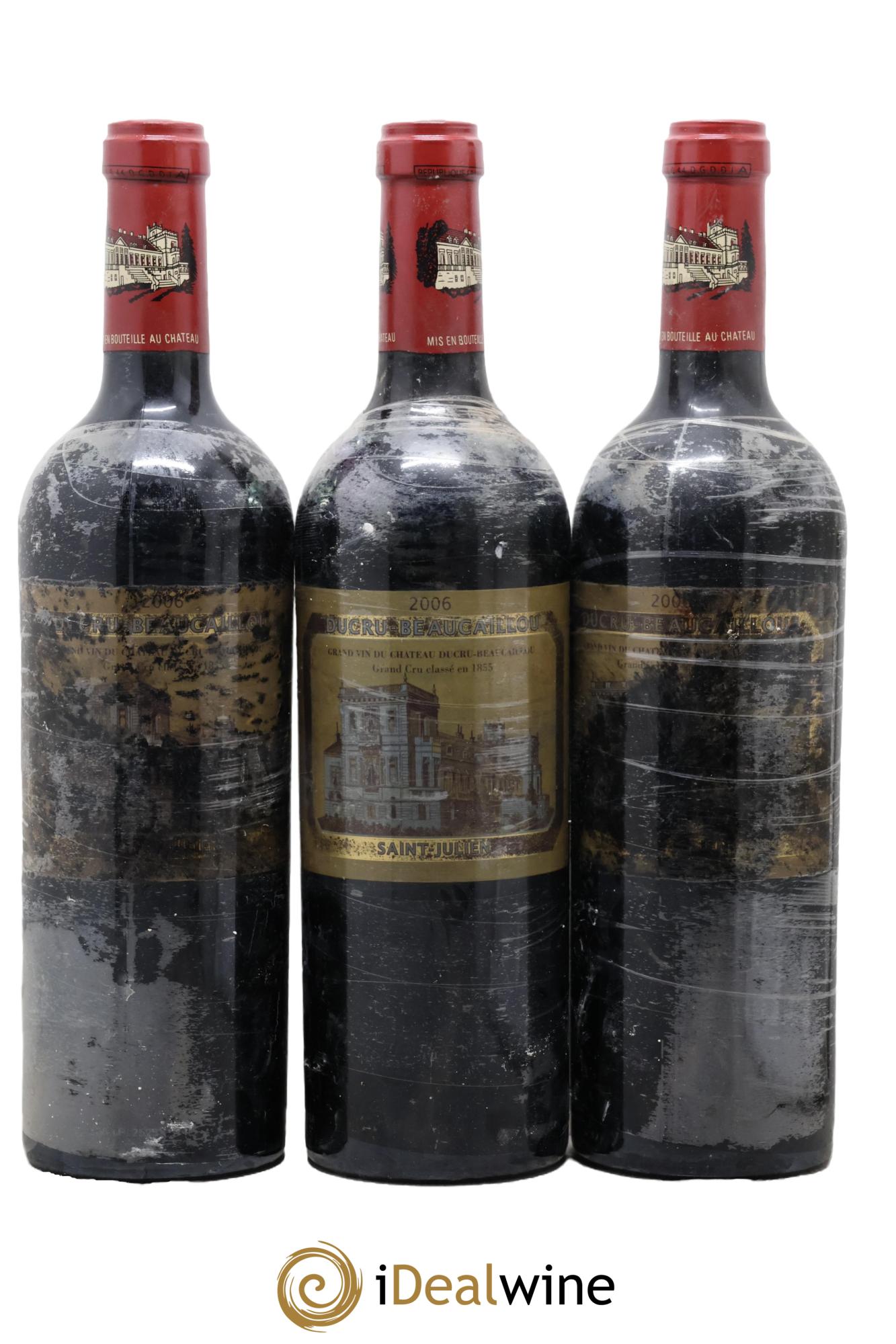 Château Ducru Beaucaillou 2ème Grand Cru Classé 2006 - Lotto di 3 bottiglie - 0