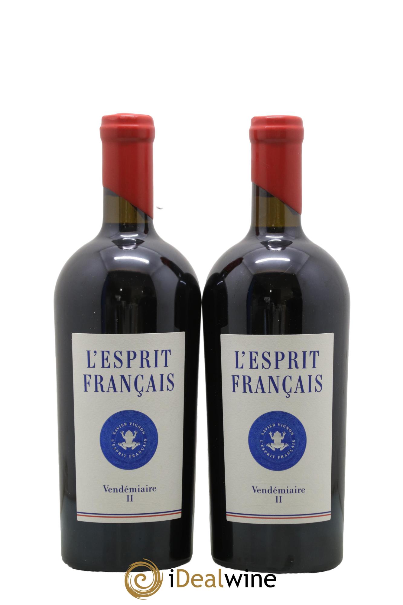 Vin de France L'Esprit Français Vendemiaire ll Xavier Vignon - Lot de 2 bouteilles - 0