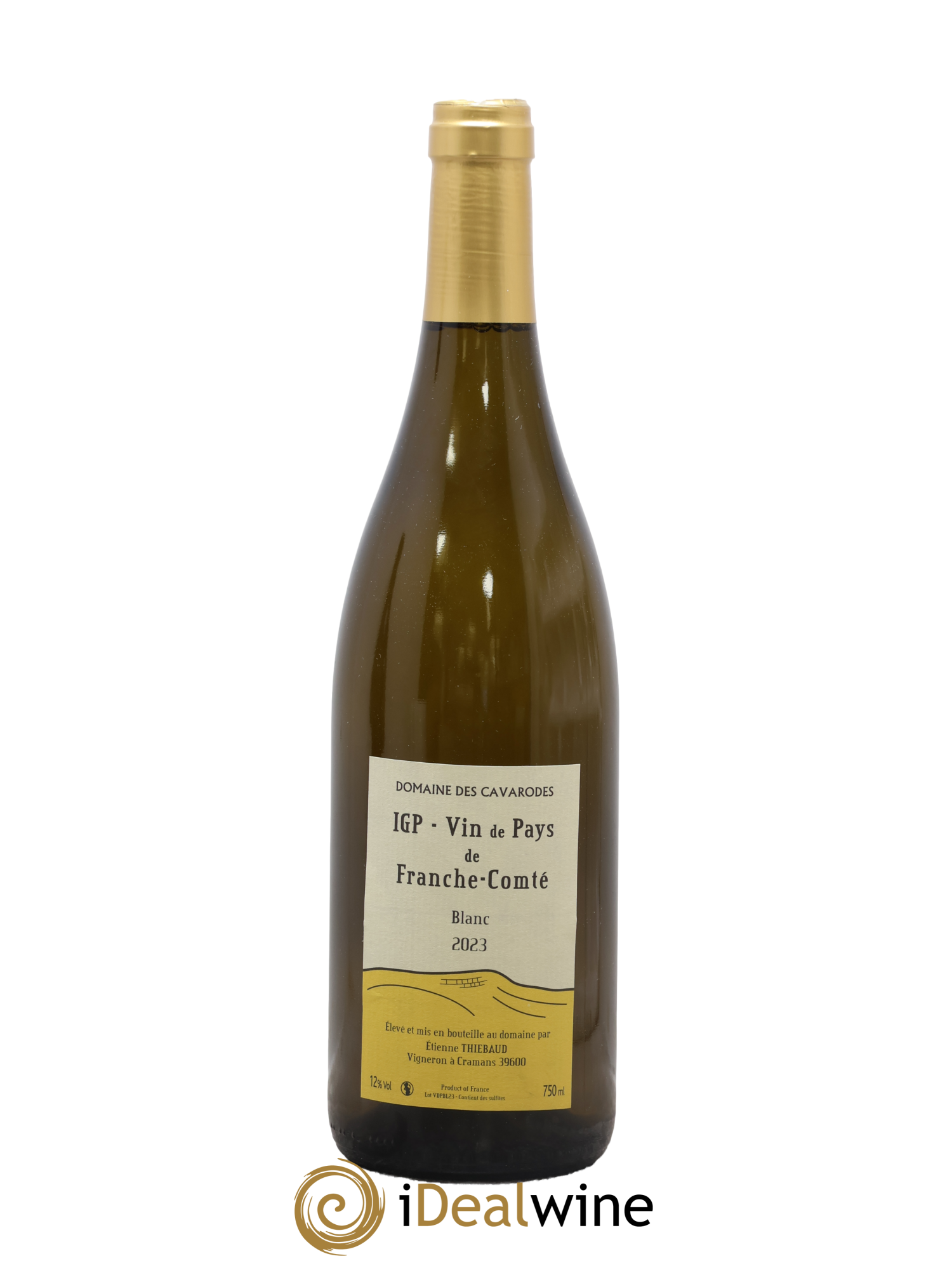 Franche-Comté Cavarodes (Domaine des) - Etienne Thiébaud 2023 - Lot de 1 bouteille - 0