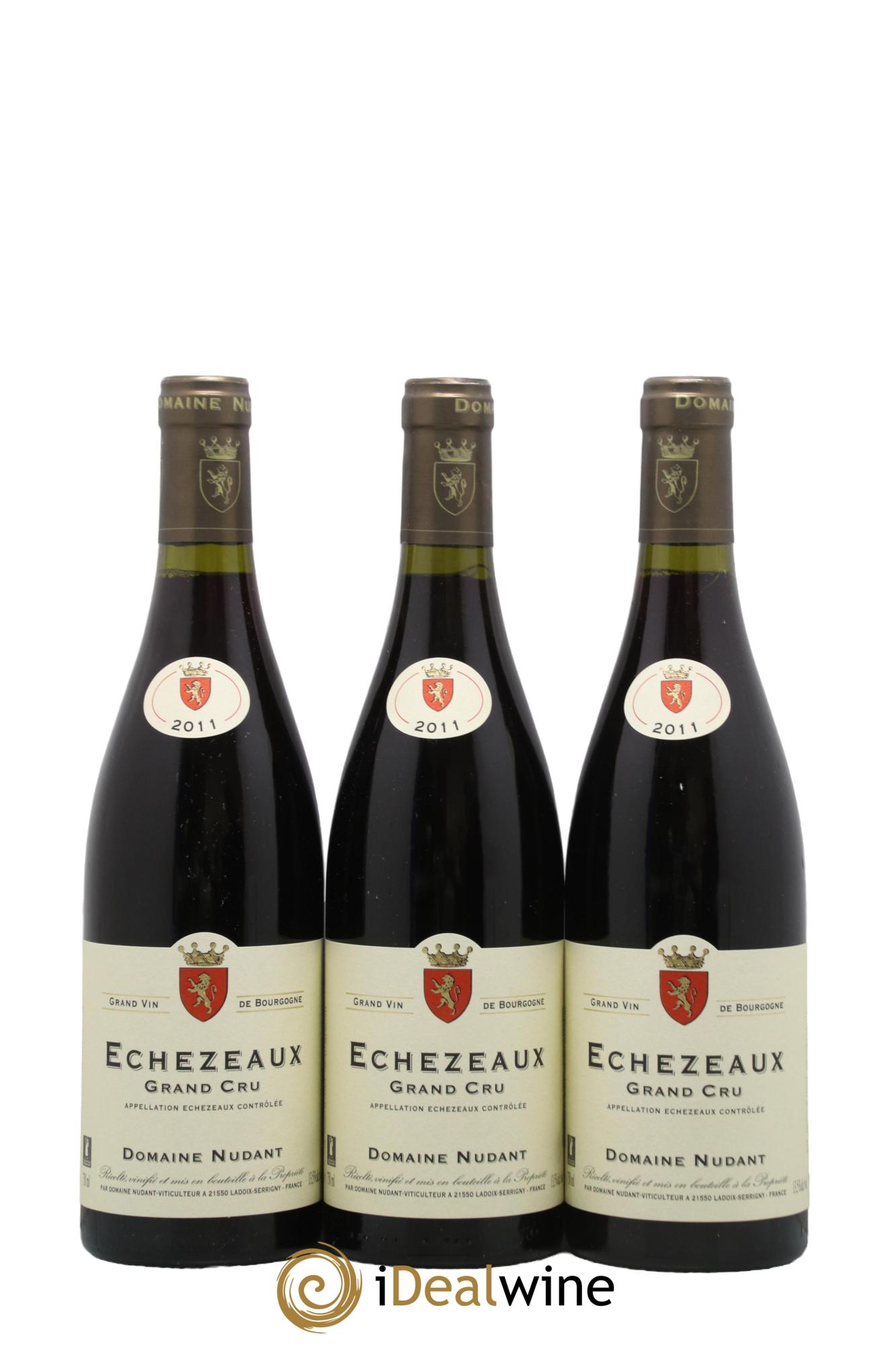 Echezeaux Grand Cru Nudant 2011 - Lot de 3 bouteilles - 0