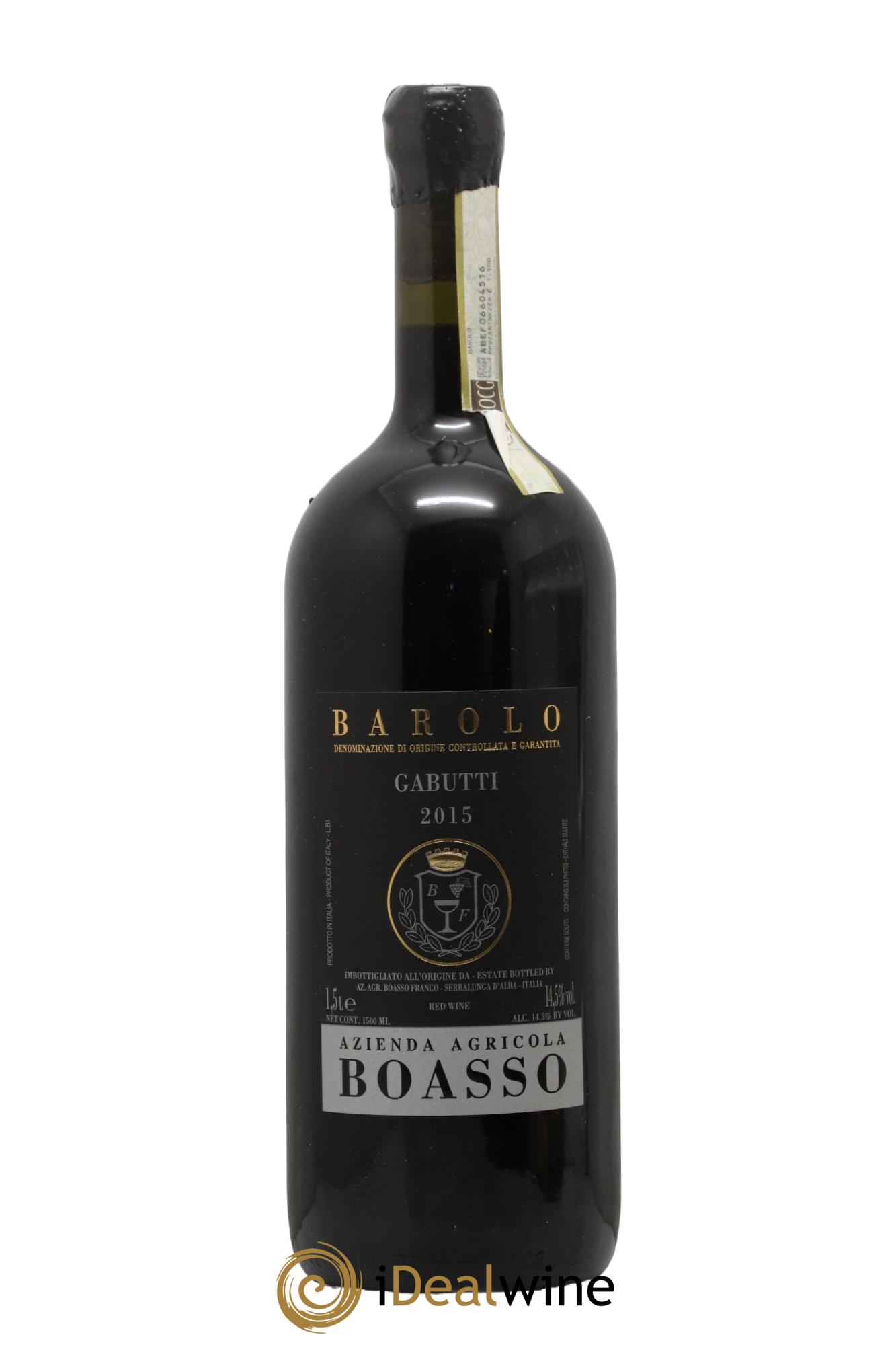Barolo DOCG Gabutti Boasso 2015 - Lot of 1 magnum - 0