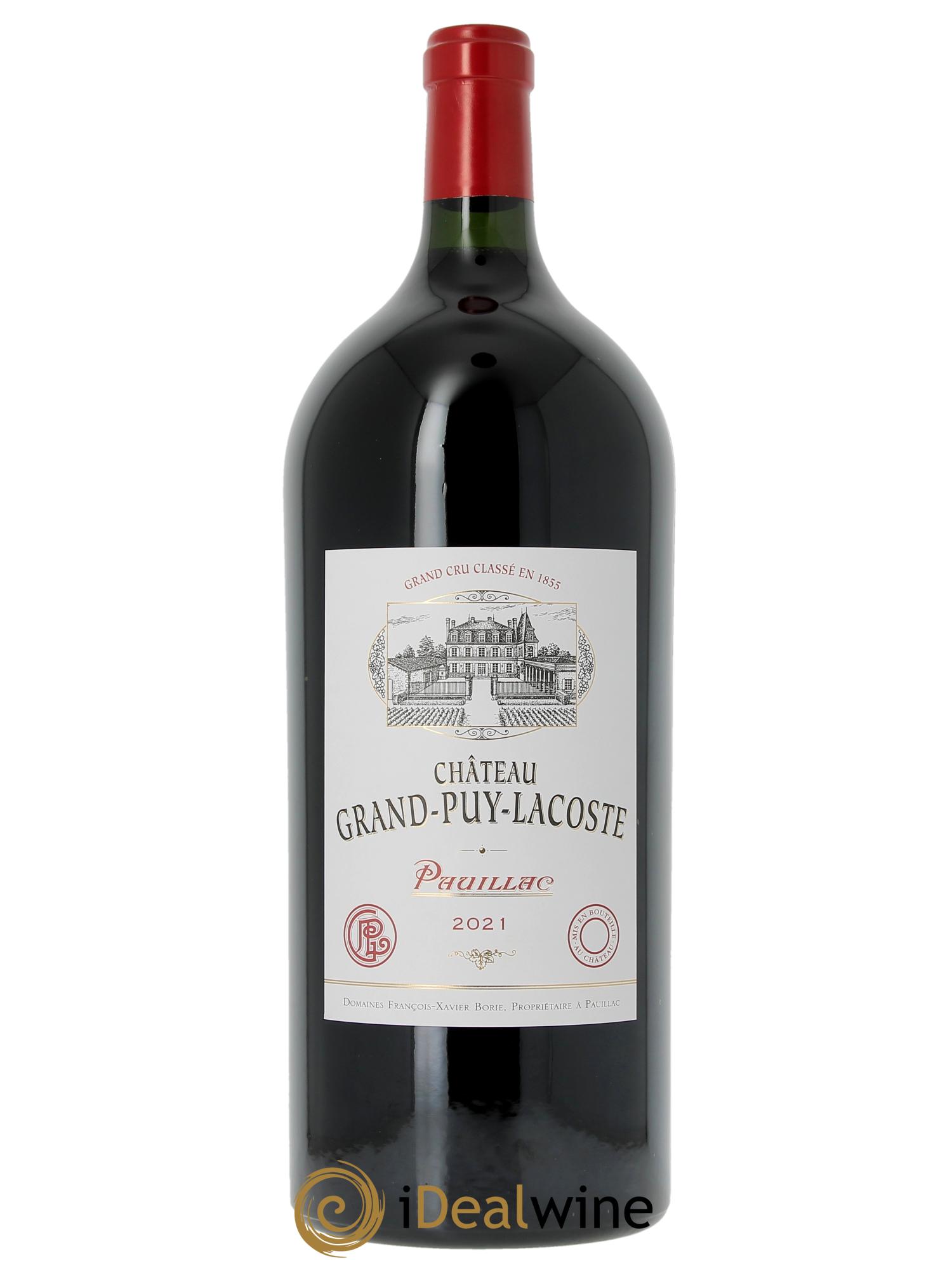 Château Grand Puy Lacoste 5ème Grand Cru Classé 2021 - Lot of 1 imperiale - 1