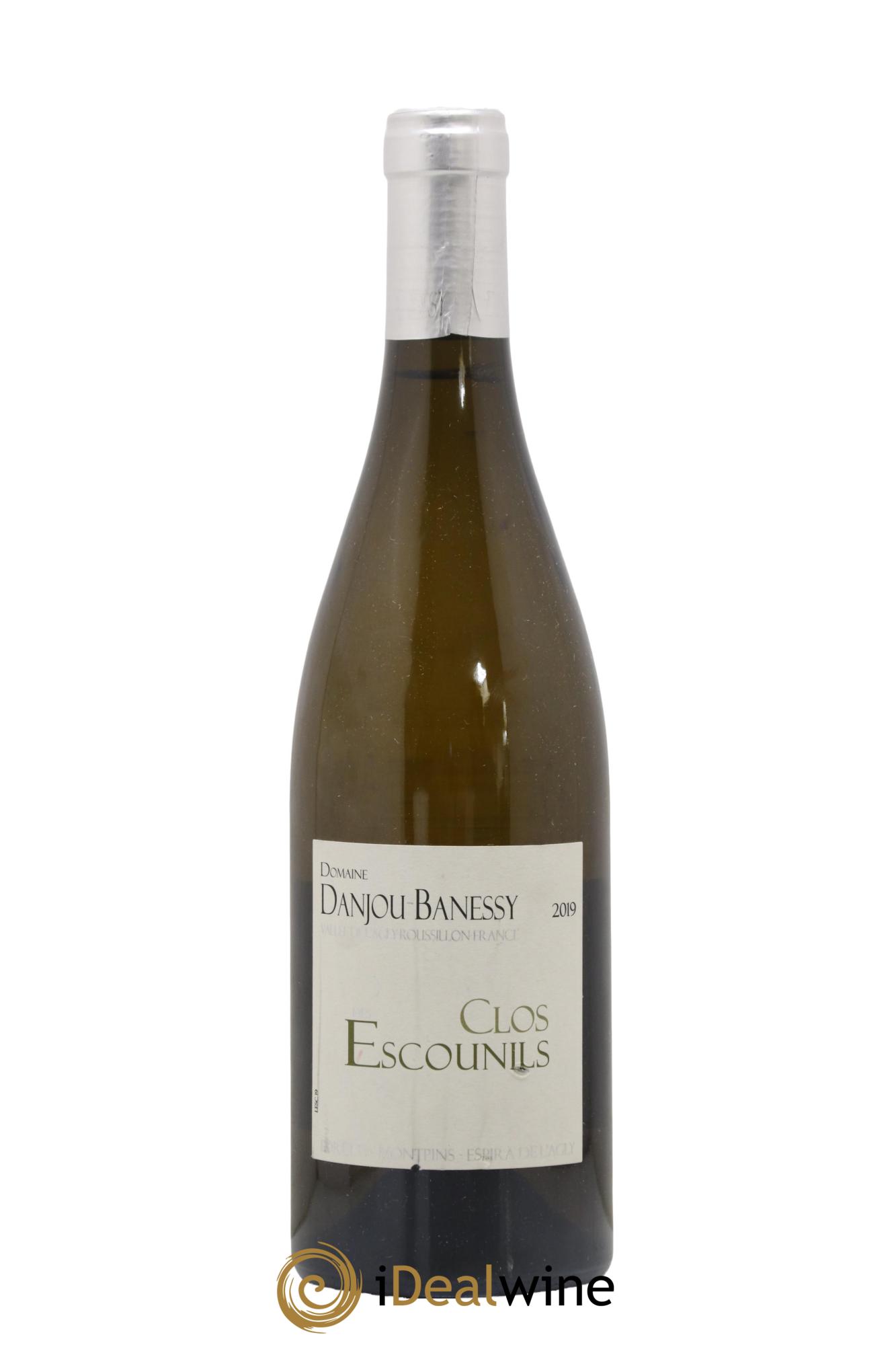 Côtes Catalanes (VDP des Côtes Catalanes) Clos Escounils Domaine Danjou Banessy 2019 - Lot de 1 bouteille - 0