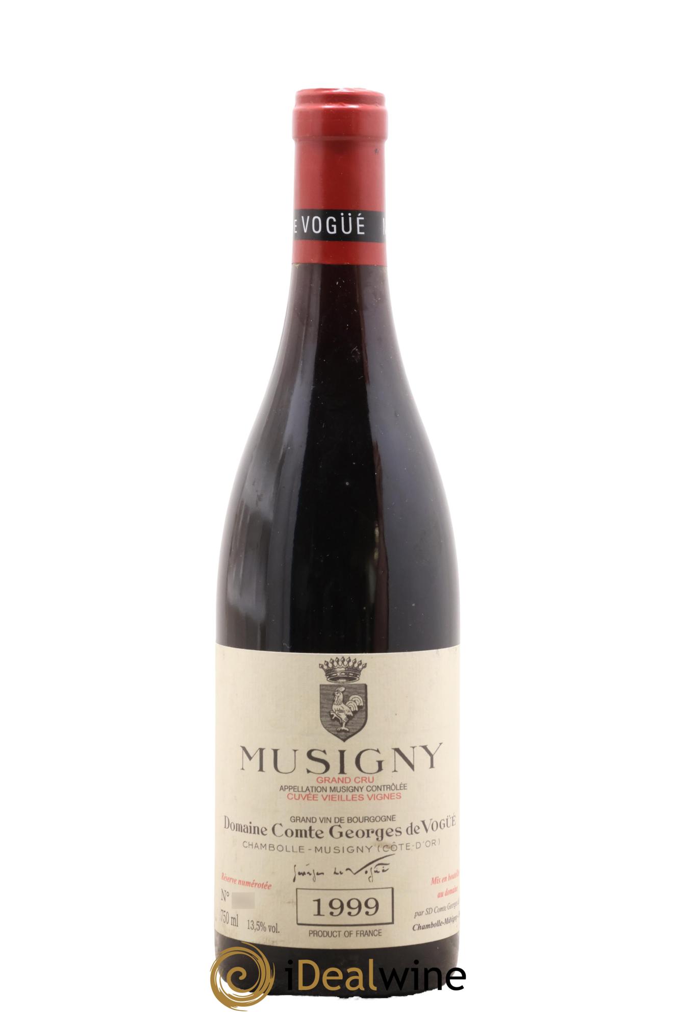 Musigny Grand Cru Cuvée Vieilles Vignes Comte Georges de Vogüé 1999 - Lotto di 1 bottiglia - 0