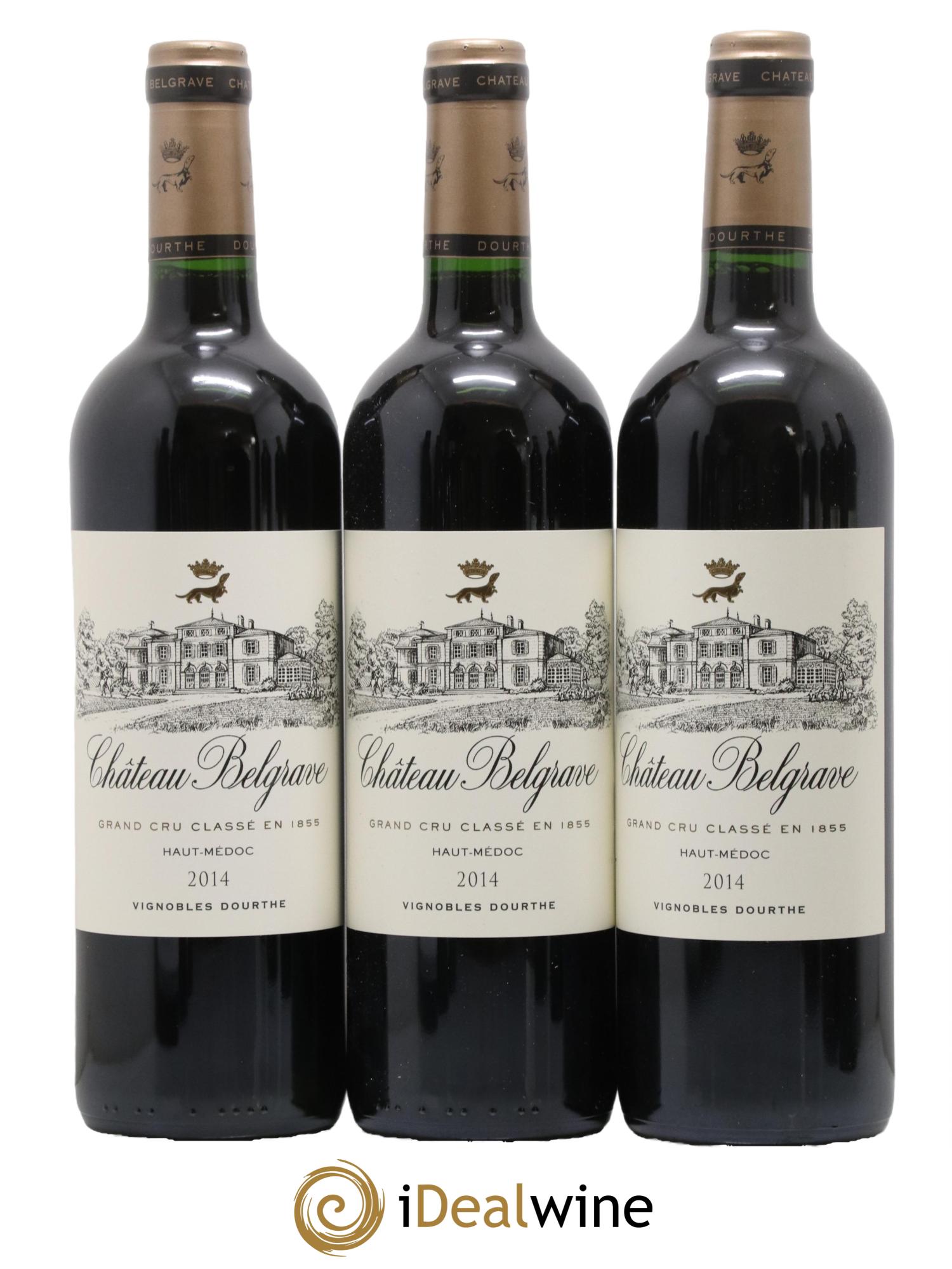 Château Belgrave 5ème Grand Cru Classé 2014 - Lot de 6 bouteilles - 1