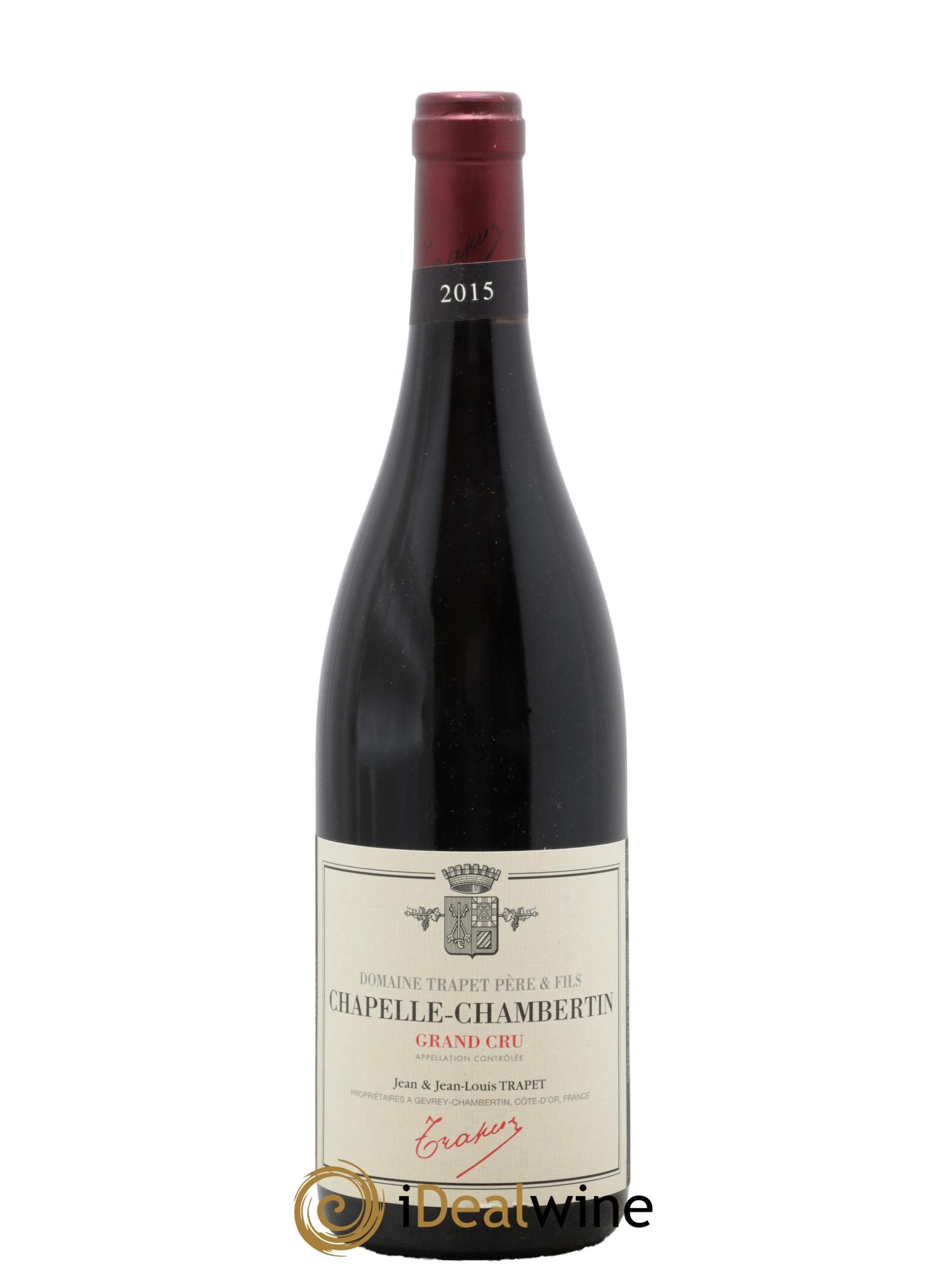 Chapelle-Chambertin Grand Cru Domaine Trapet 2015 - Lot of 1 bottle - 0