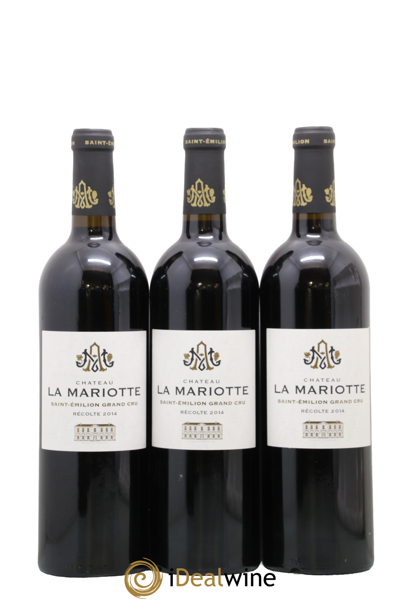 Saint-Émilion Grand Cru Château La Mariotte 2014 - Posten von 3 Flaschen - 0