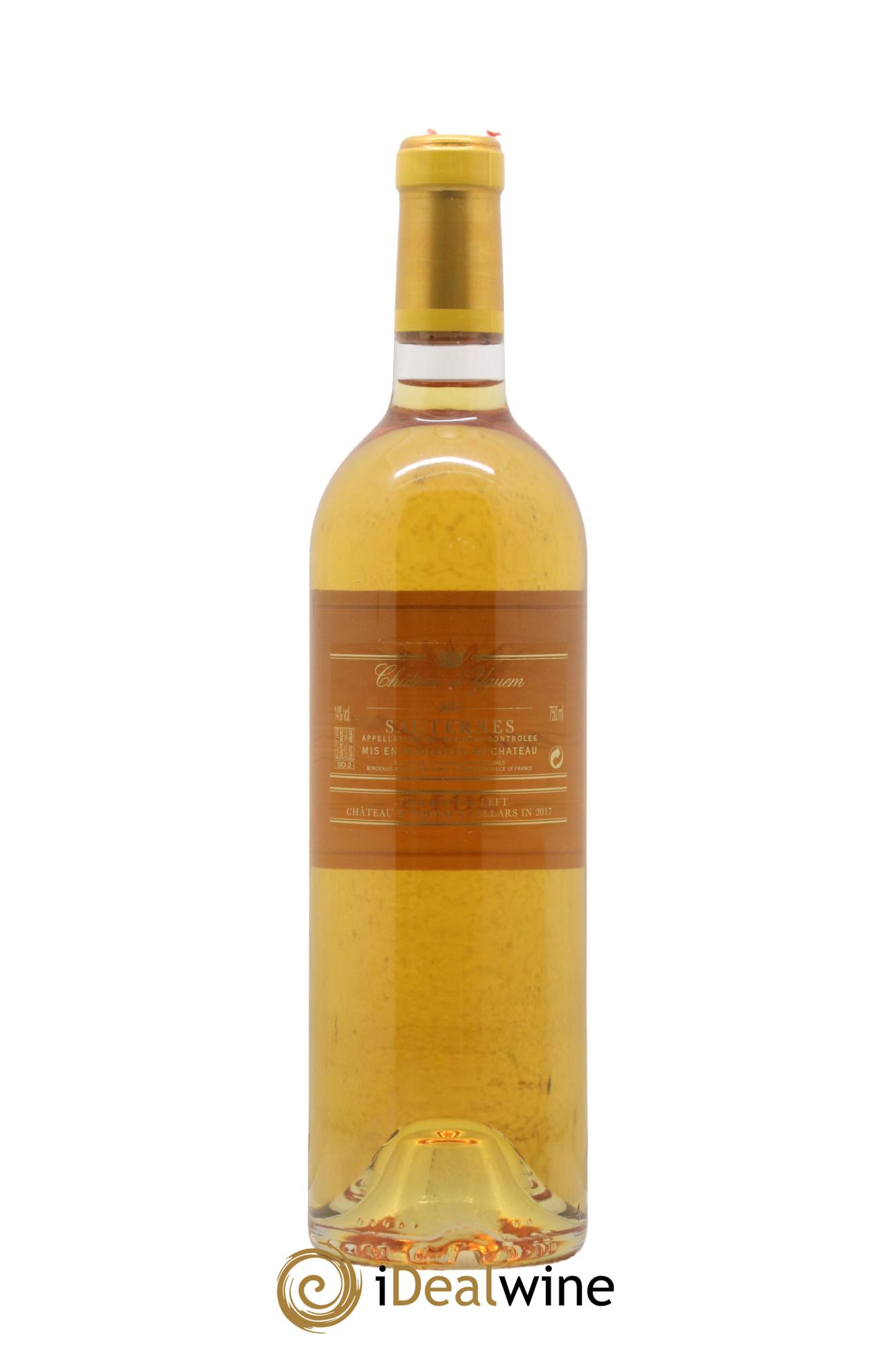 Château d' Yquem 1er Cru Classé Supérieur 2015 - Lot de 1 bouteille - 2