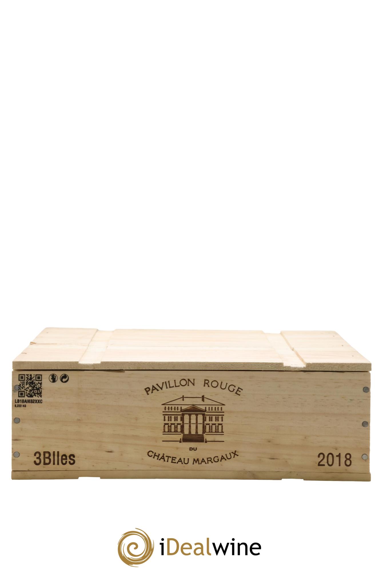 Pavillon Rouge du Château Margaux Second Vin 2018 - Lot de 3 bouteilles - 1