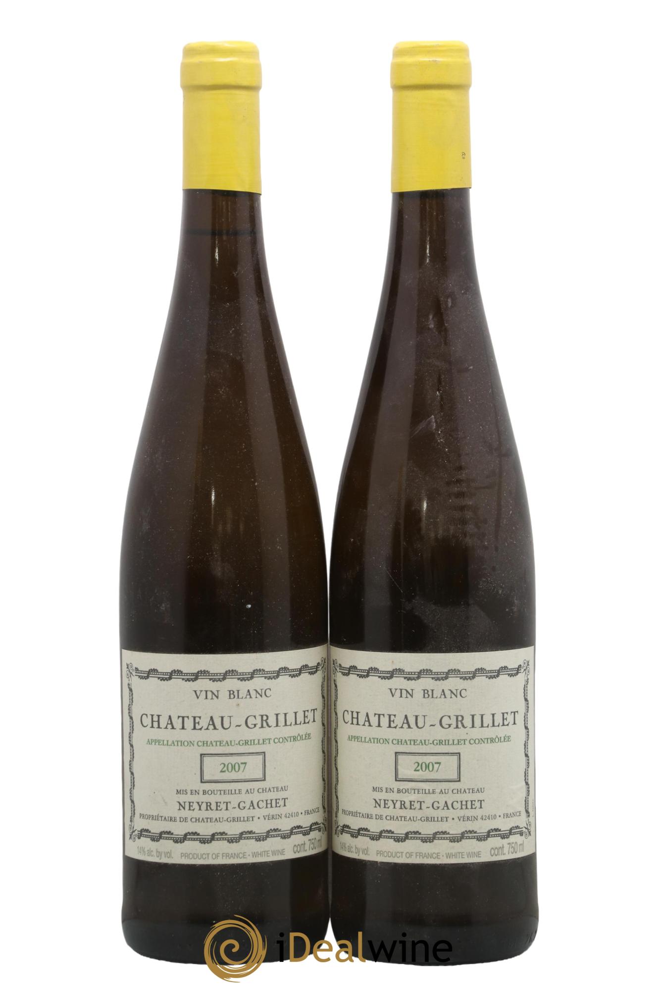 Château Grillet Château-Grillet 2007 - Lot of 2 bottles - 0