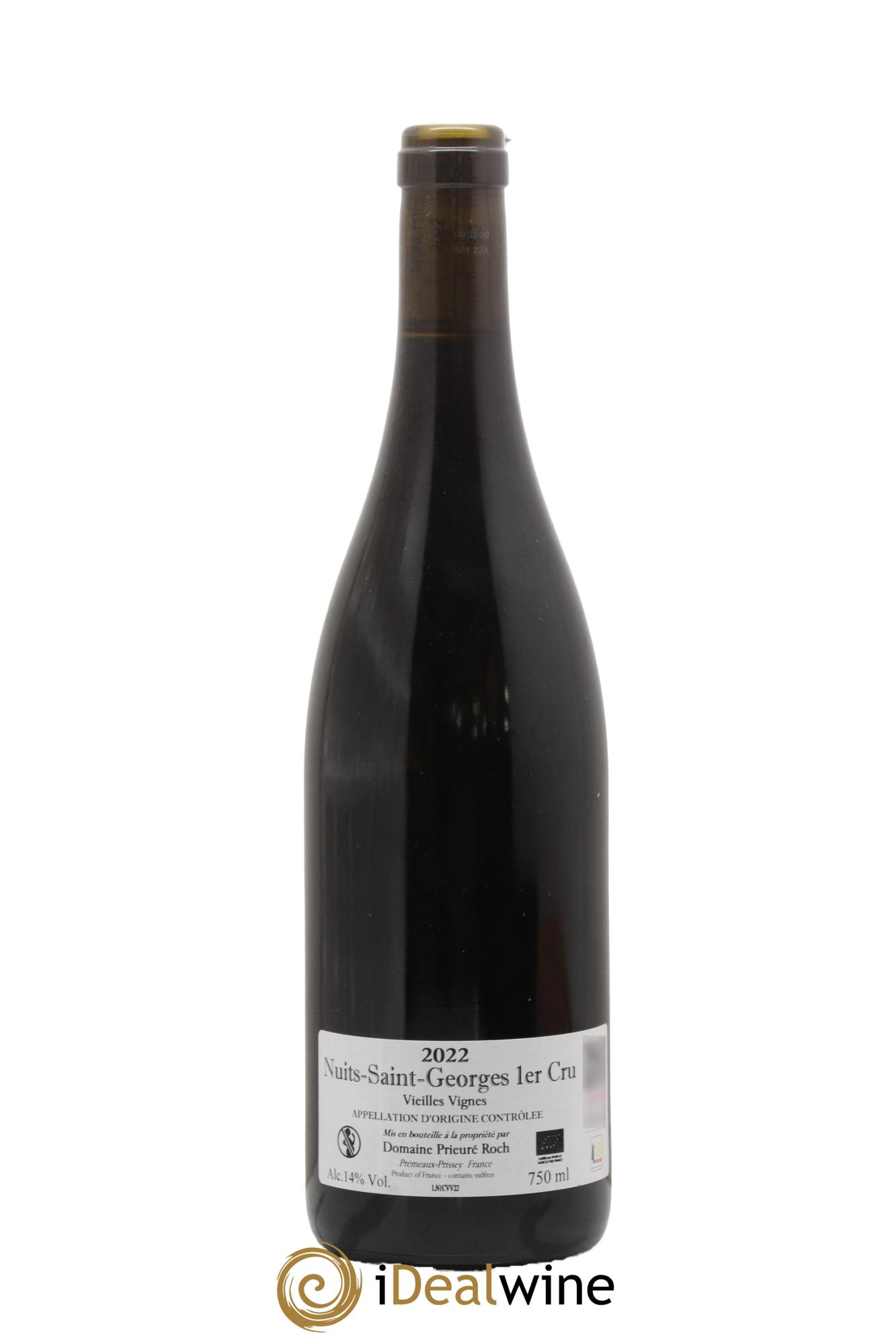 Nuits-Saint-Georges 1er Cru Vieilles Vignes Prieuré Roch 2022 - Lot of 1 bottle - 1
