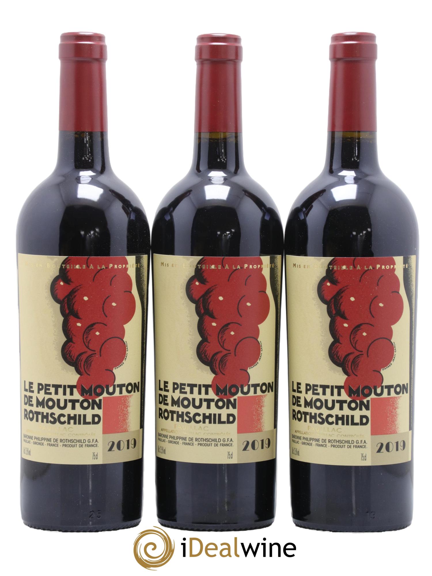 Petit Mouton Second Vin 2019 - Lot de 6 bouteilles - 3