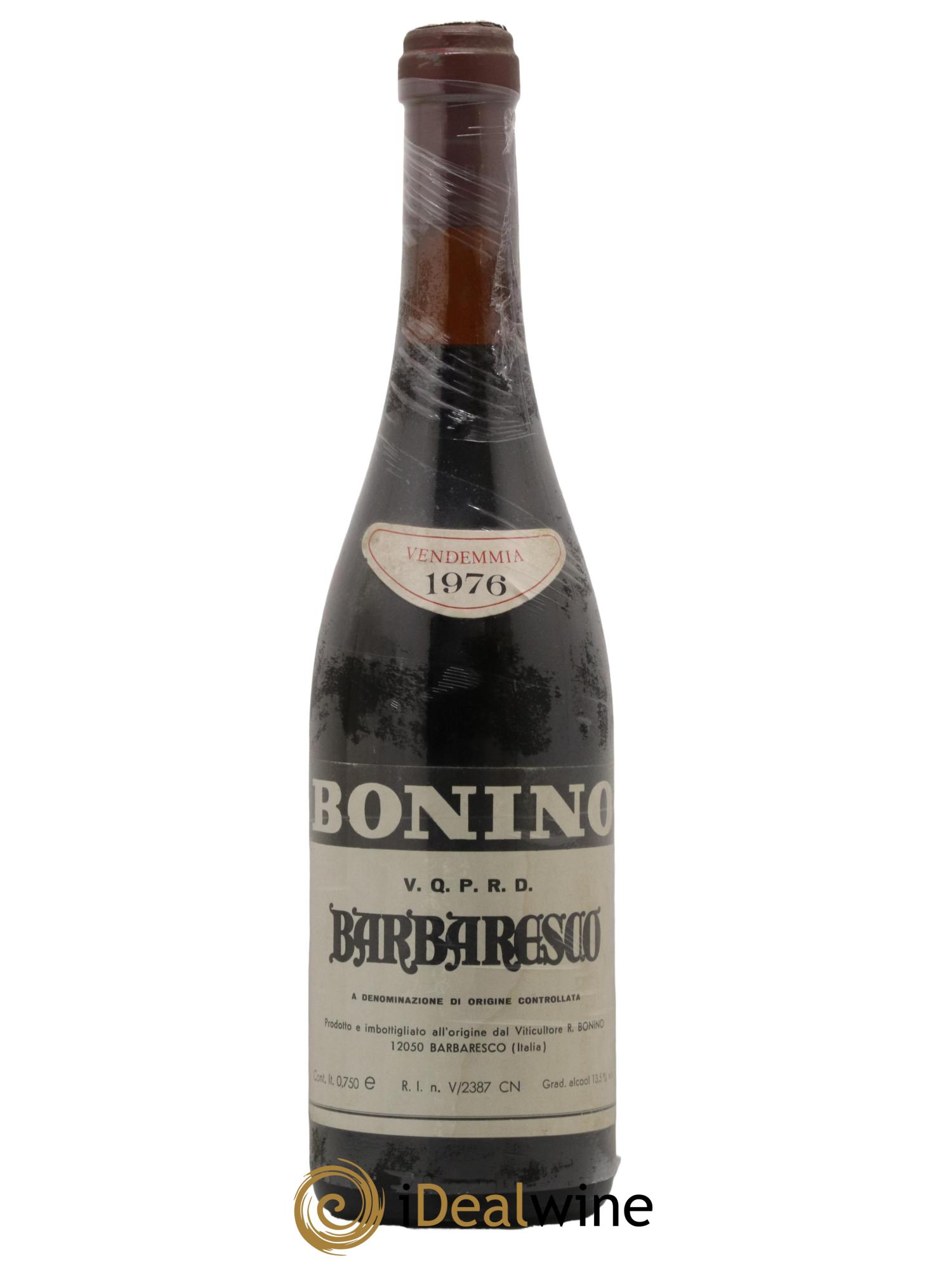 Barbaresco DOCG Bonino 1976 - Lot de 1 bouteille - 0