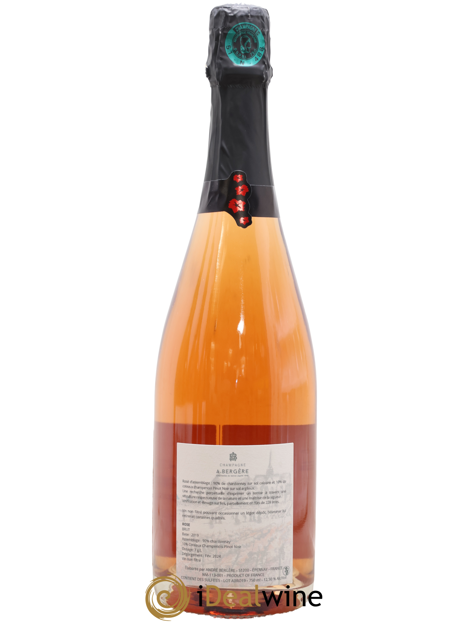 Champagne - Brut A. Bergere - Lot of 1 bottle - 1