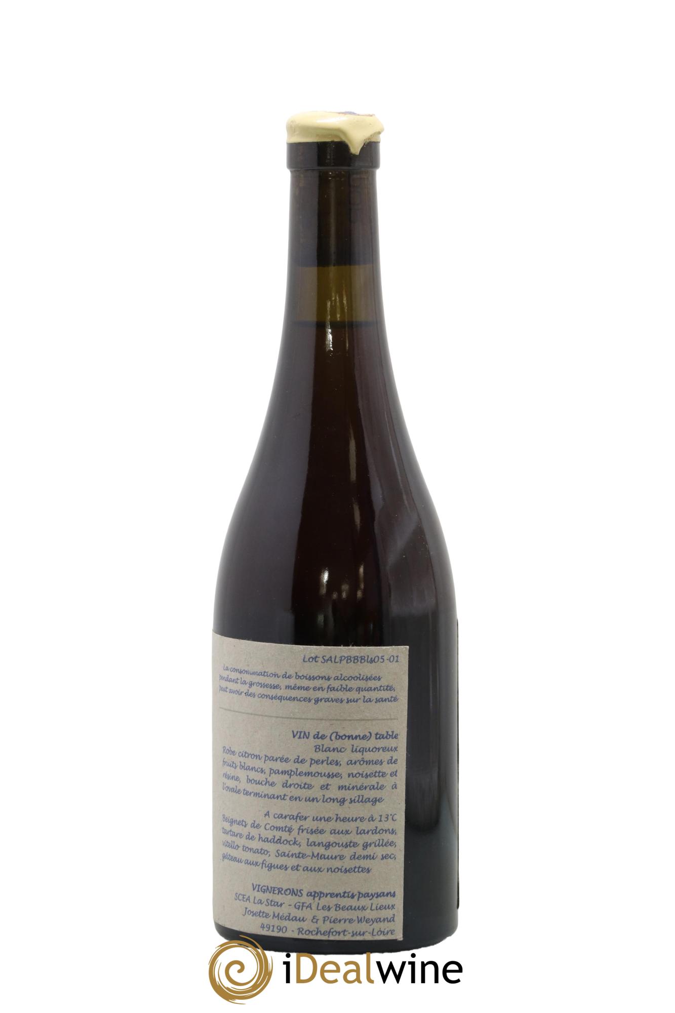 Vin de France Un vin de Terre Libre comme l'Air Le Bouquet du Paradis des Bonnes Blanches Josette Medau & Pierre Weyand 2006 - Lot de 1 format 50cl - 1