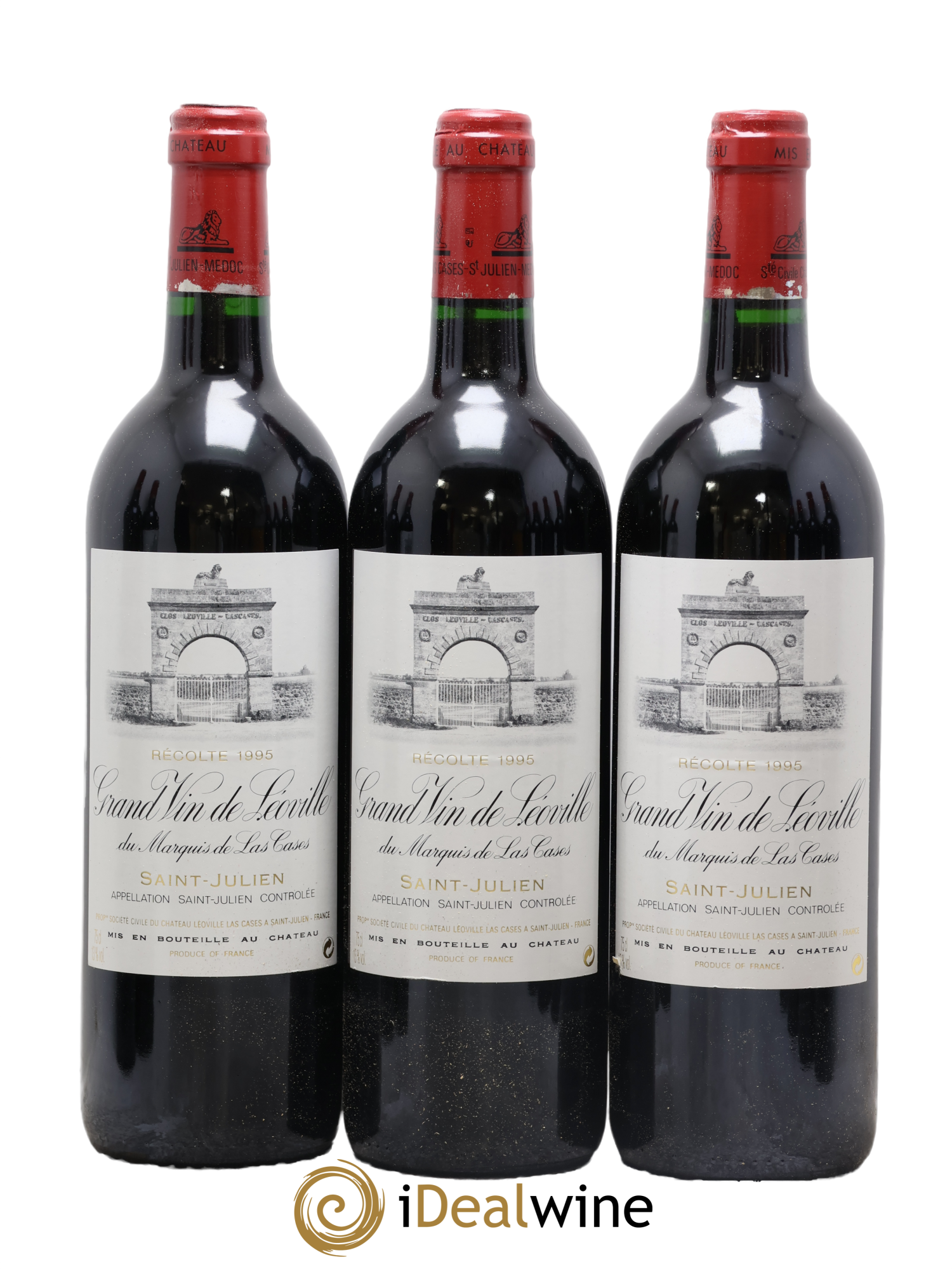 Château Léoville Las Cases 2ème Grand Cru Classé 1995 - Lot de 12 bouteilles - 2