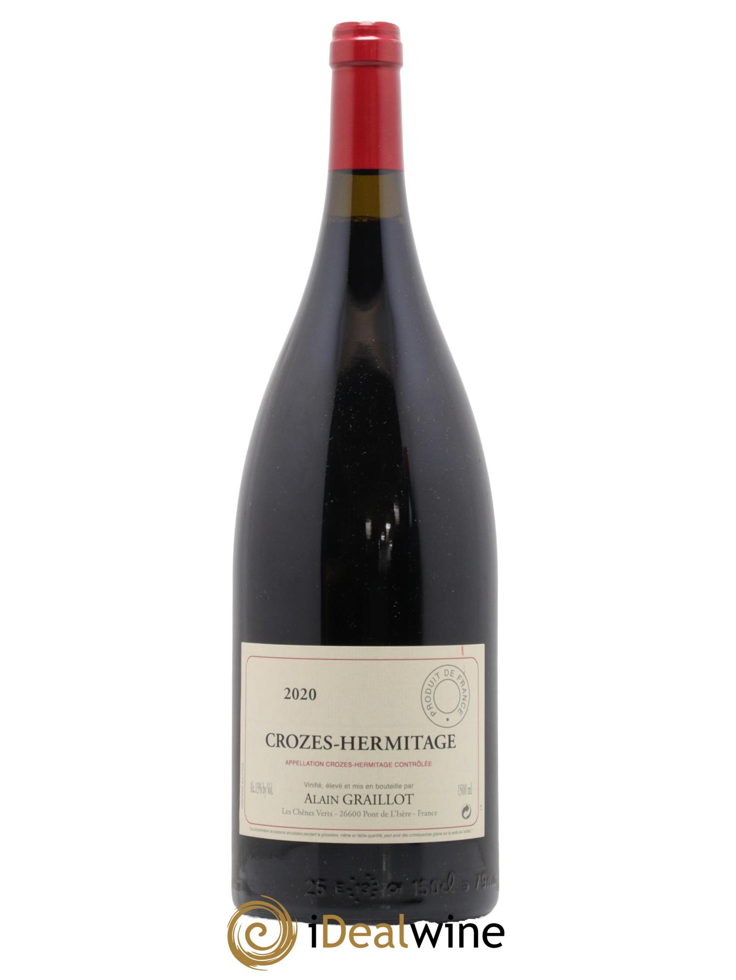 Crozes-Hermitage Domaine Graillot 2020 - Lot de 1 magnum - 0