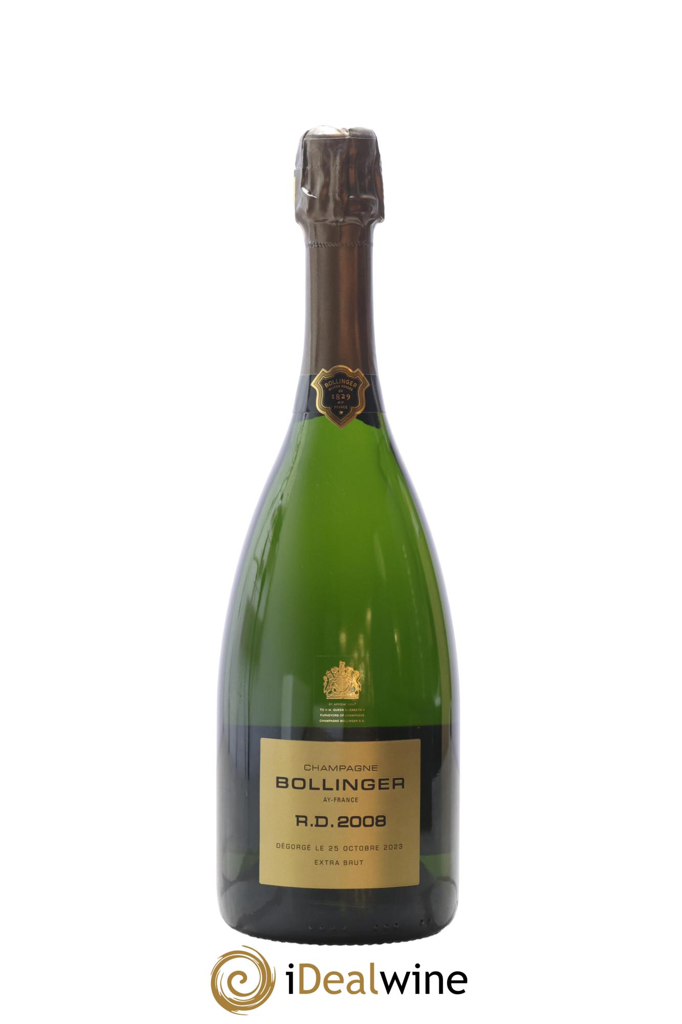 R.D. Extra-Brut Bollinger 2008 - Lot of 1 bottle - 1