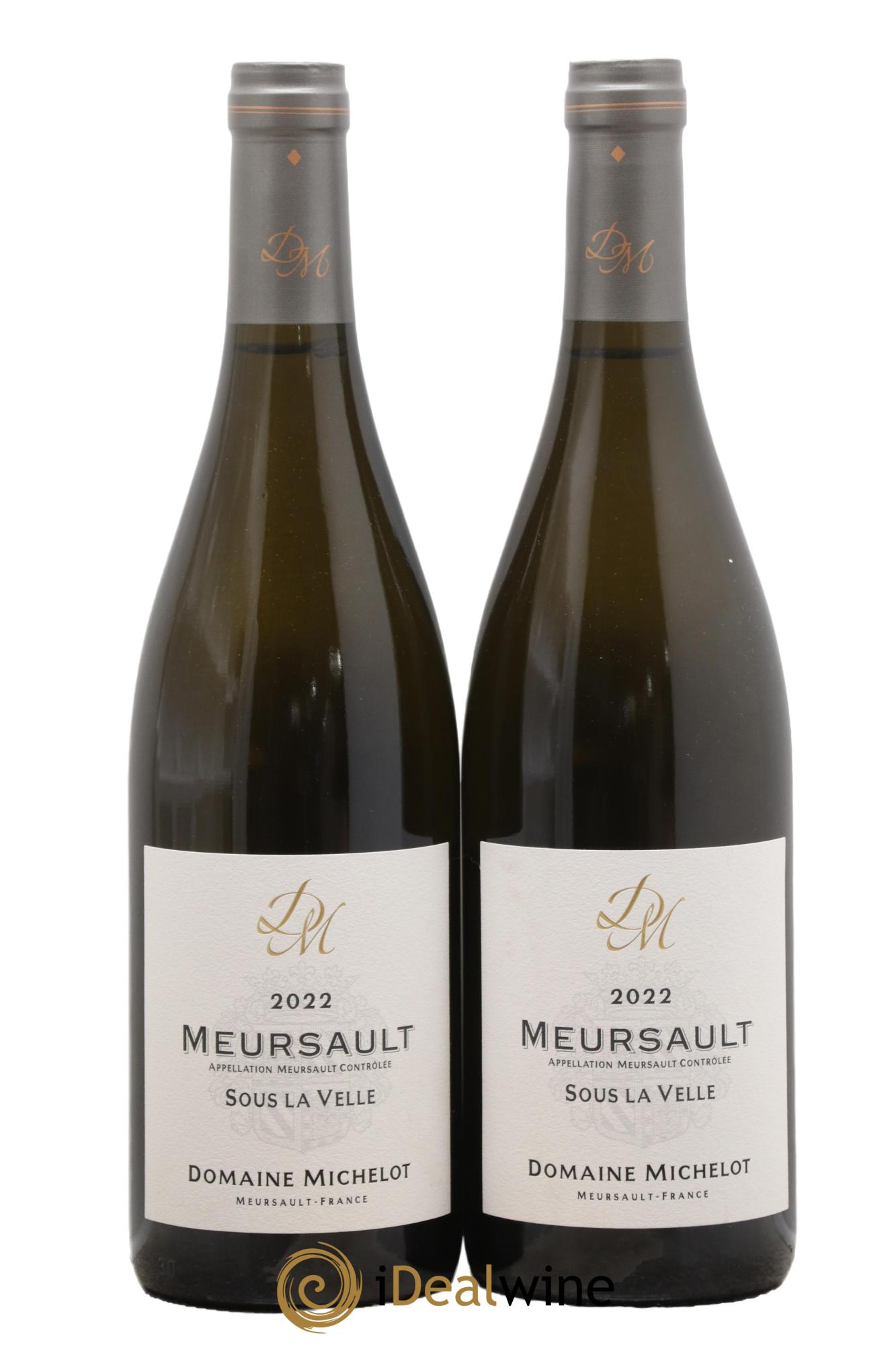 Meursault Sous La Velle Michelot 2022 - Posten von 2 Flaschen - 0