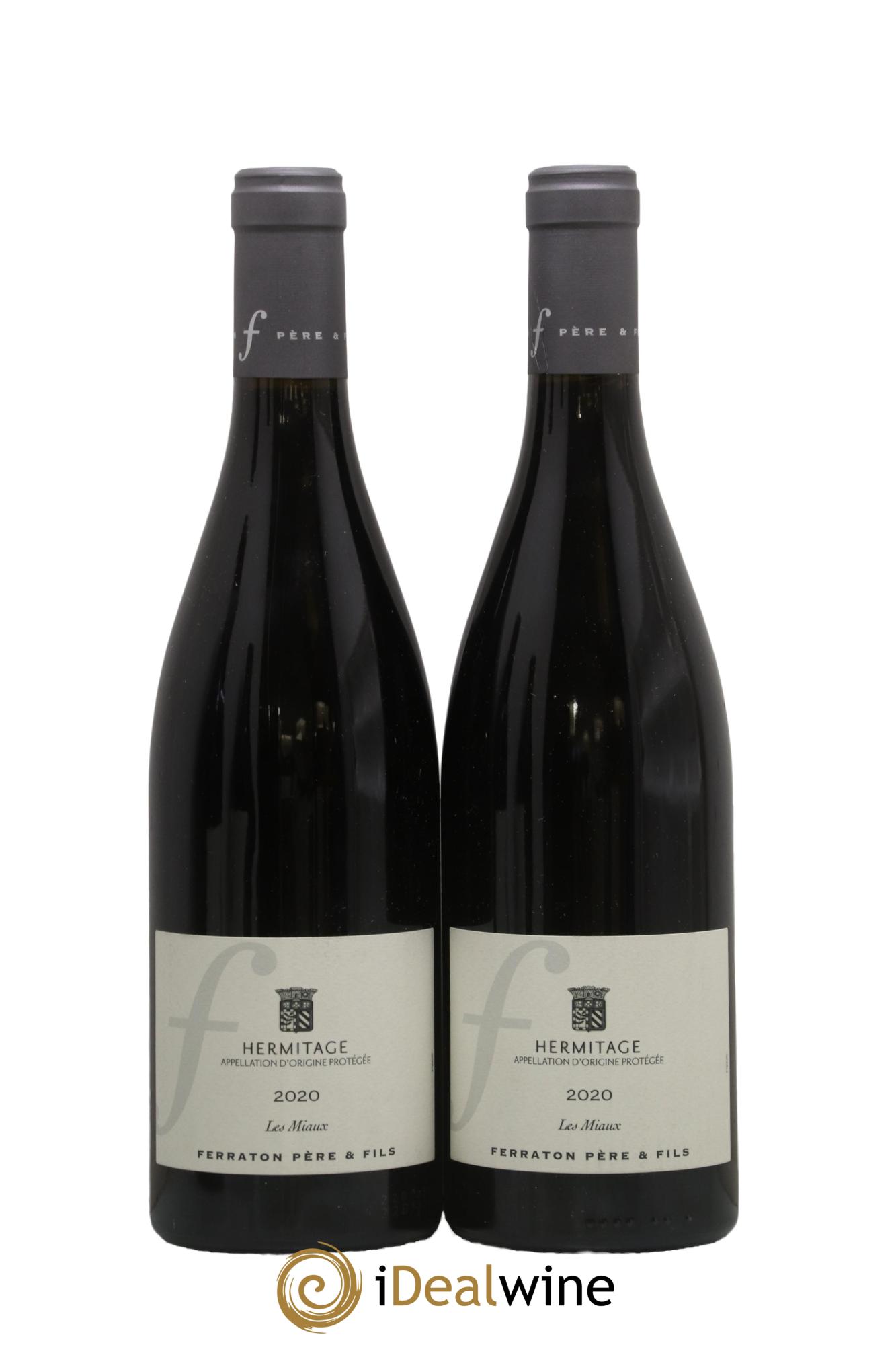 Hermitage Les Miaux Ferraton Père et Fils (Domaine) 2020 - Lot de 2 bouteilles - 0