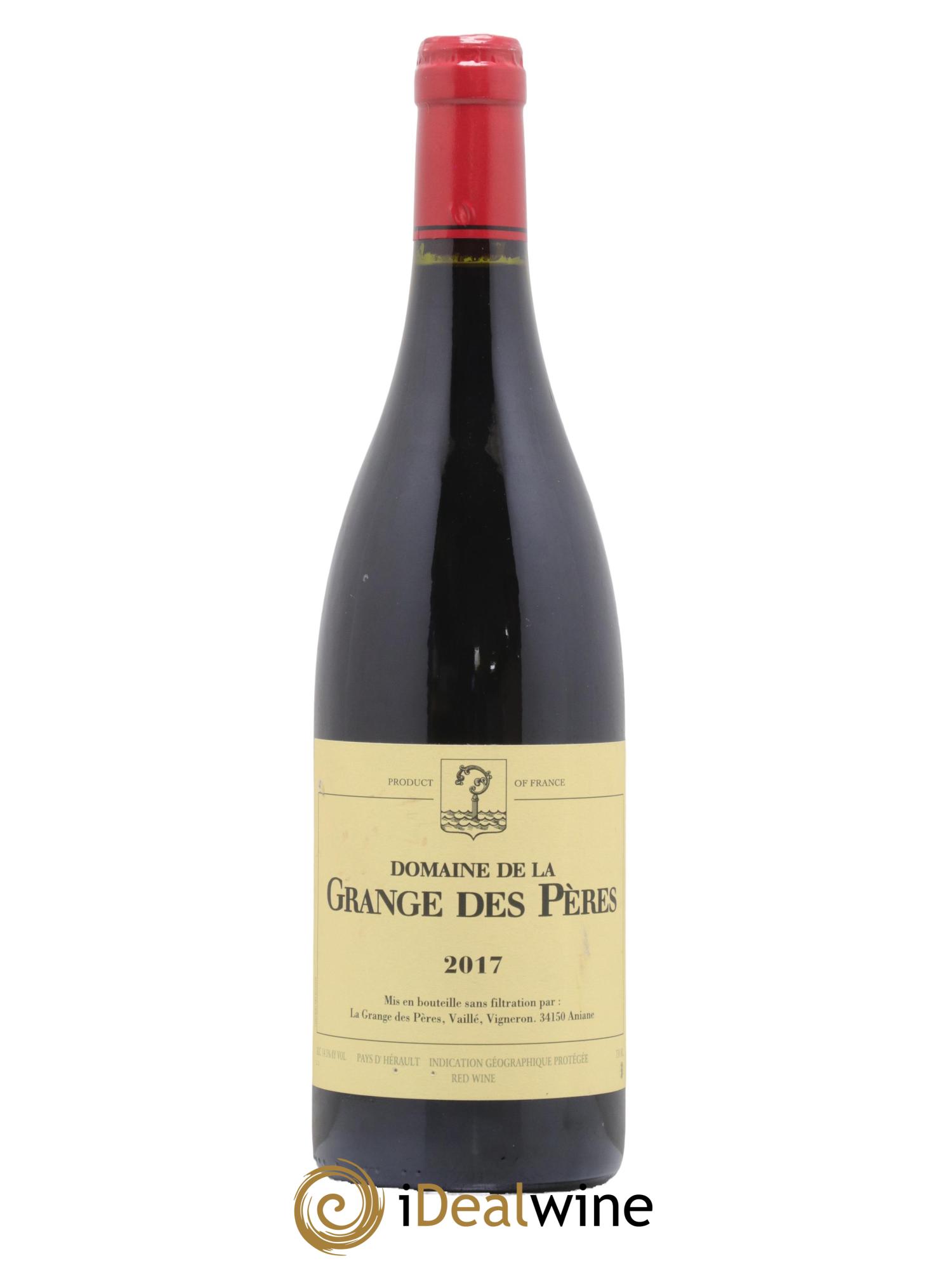 Pays d'Hérault Grange des Pères Laurent Vaillé 2017 - Lot de 1 bouteille - 0