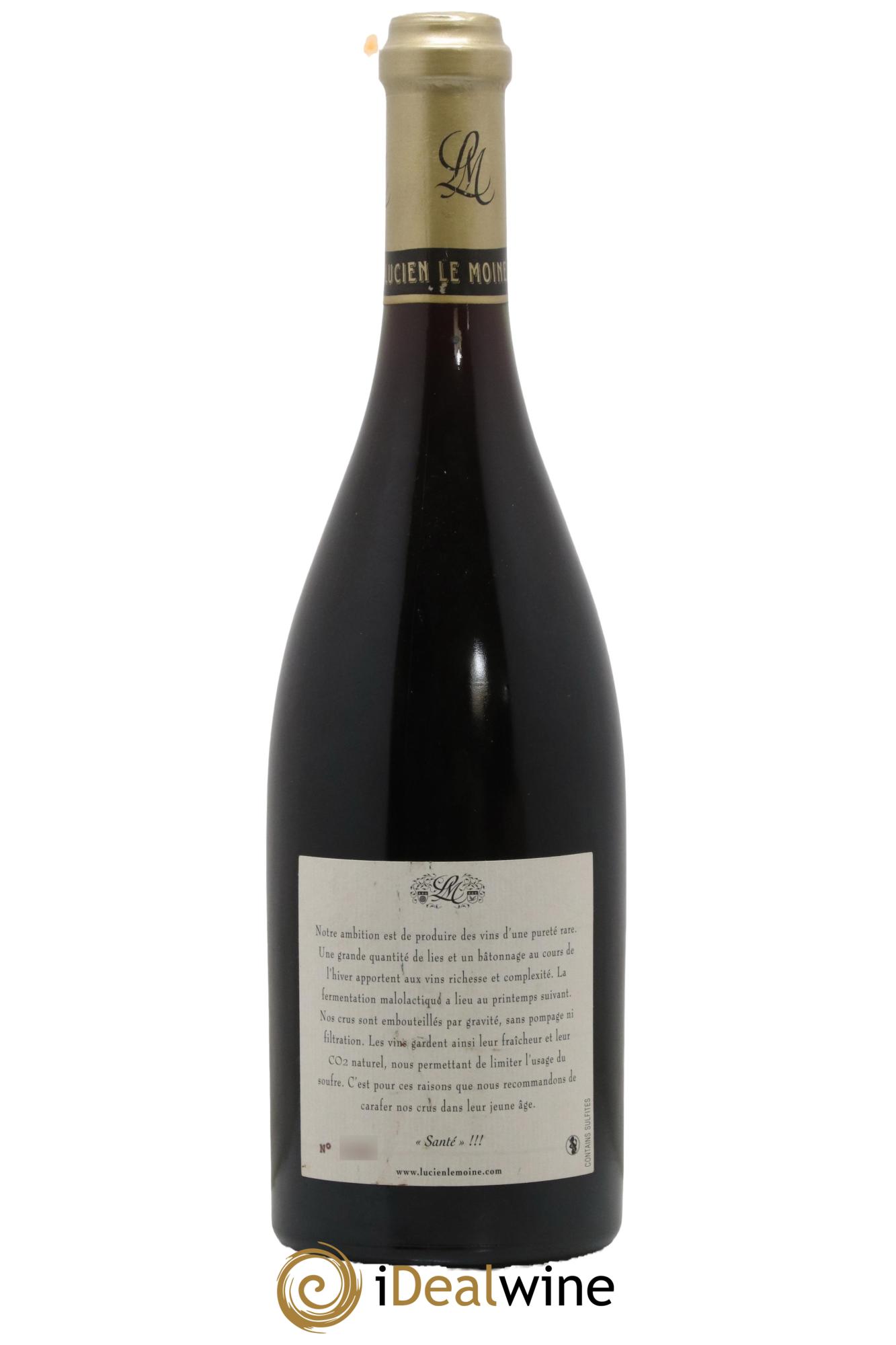 Clos de Vougeot Grand Cru Lucien Le Moine 2010 - Lot de 1 bouteille - 1
