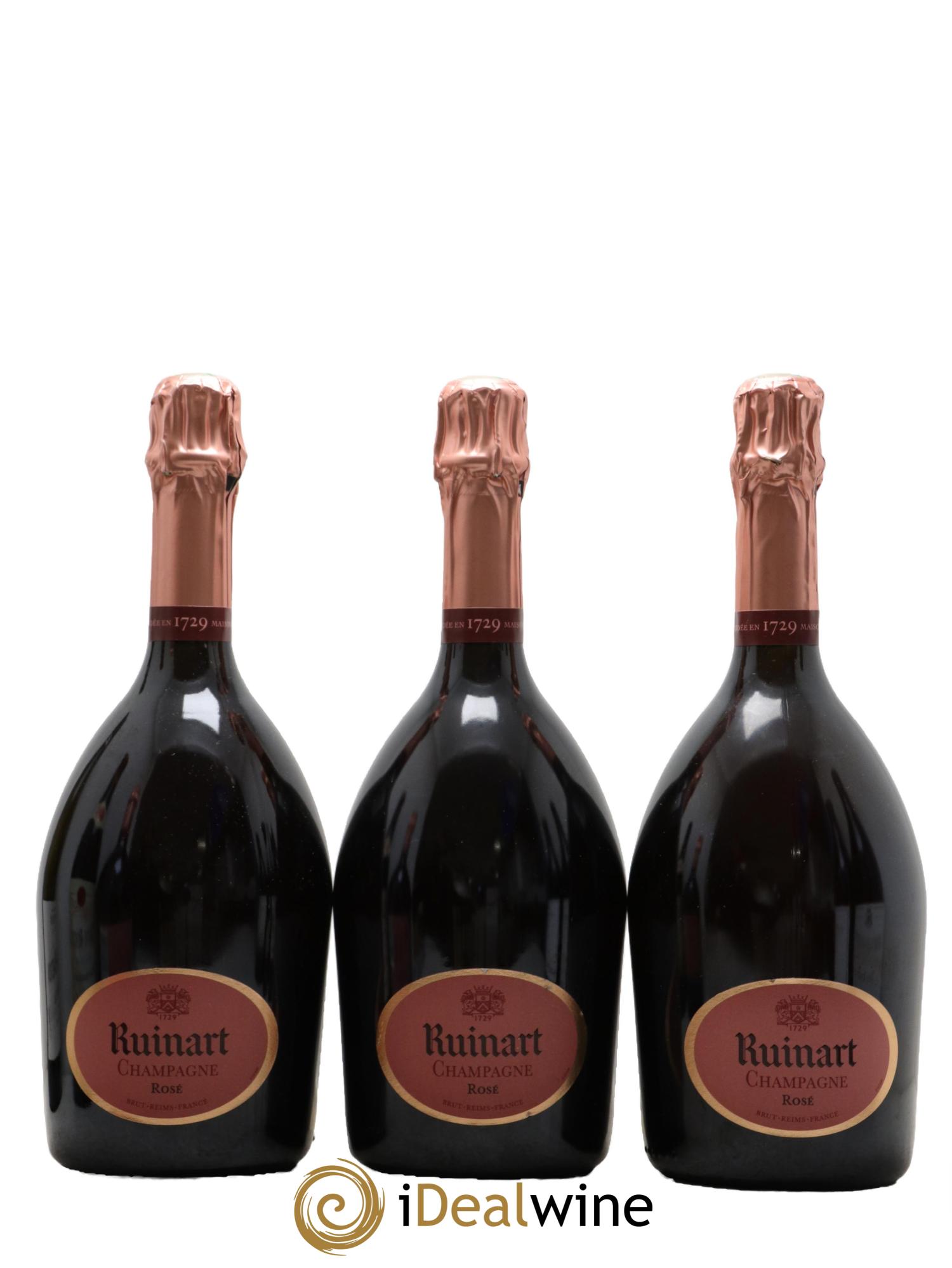 Brut Rosé Ruinart - Lot de 3 bouteilles - 0