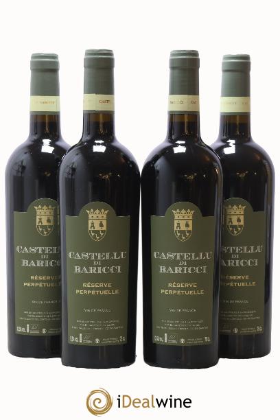 Vin de Corse Réserve Perpétuelle Castellu Di Baricci - Lotto di 4 bottiglie - 0
