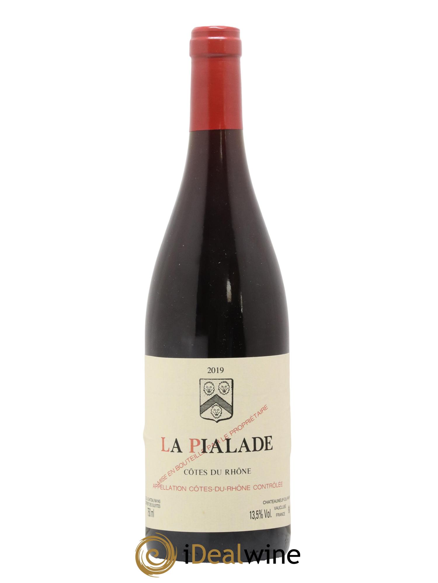 Côtes-du-Rhône La Pialade Emmanuel Reynaud 2019 - Lot de 1 bouteille - 0