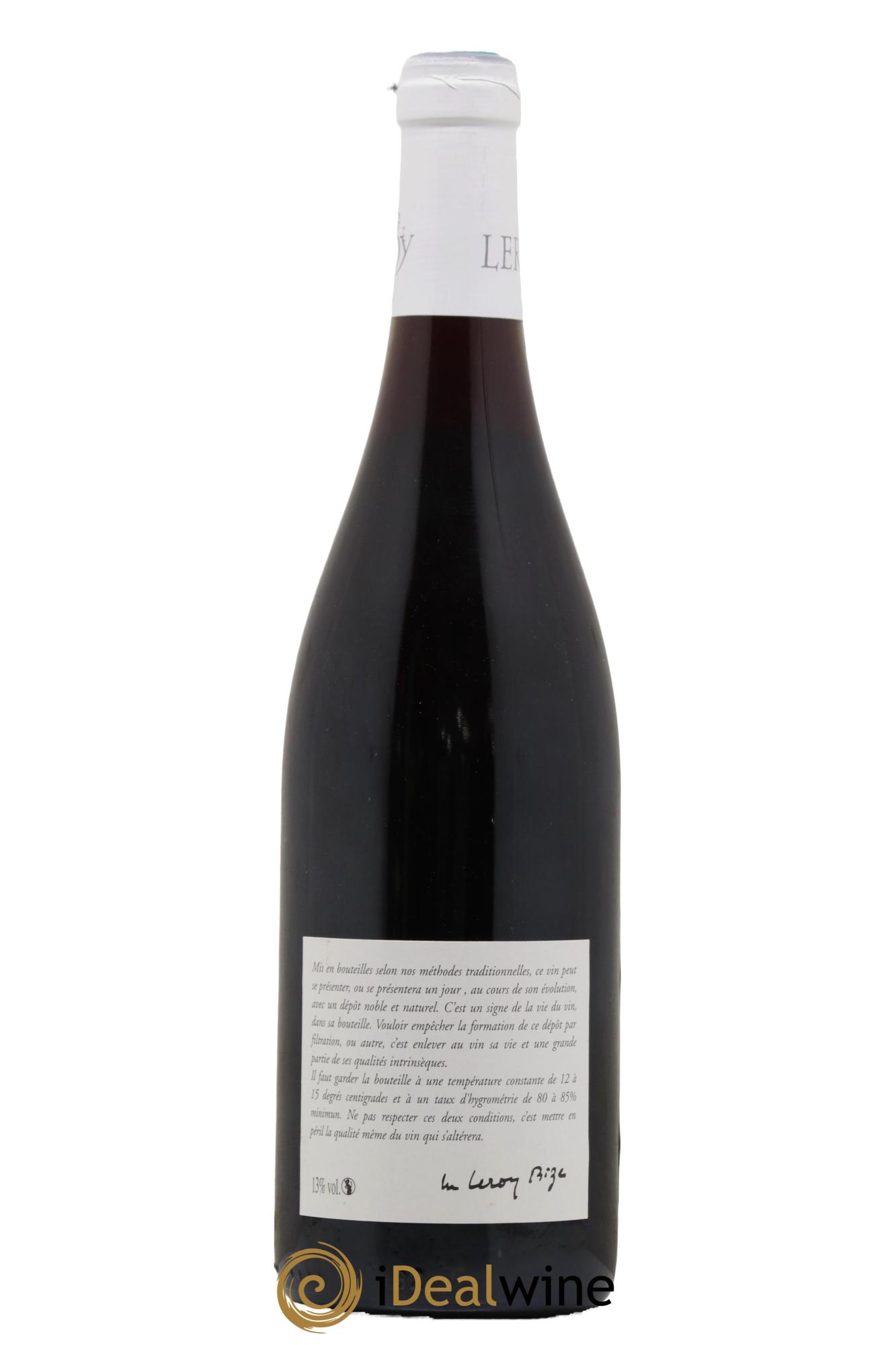 Morey-Saint-Denis 1er Cru Clos des Ormes Leroy SA 2007 - Lot de 1 bouteille - 1