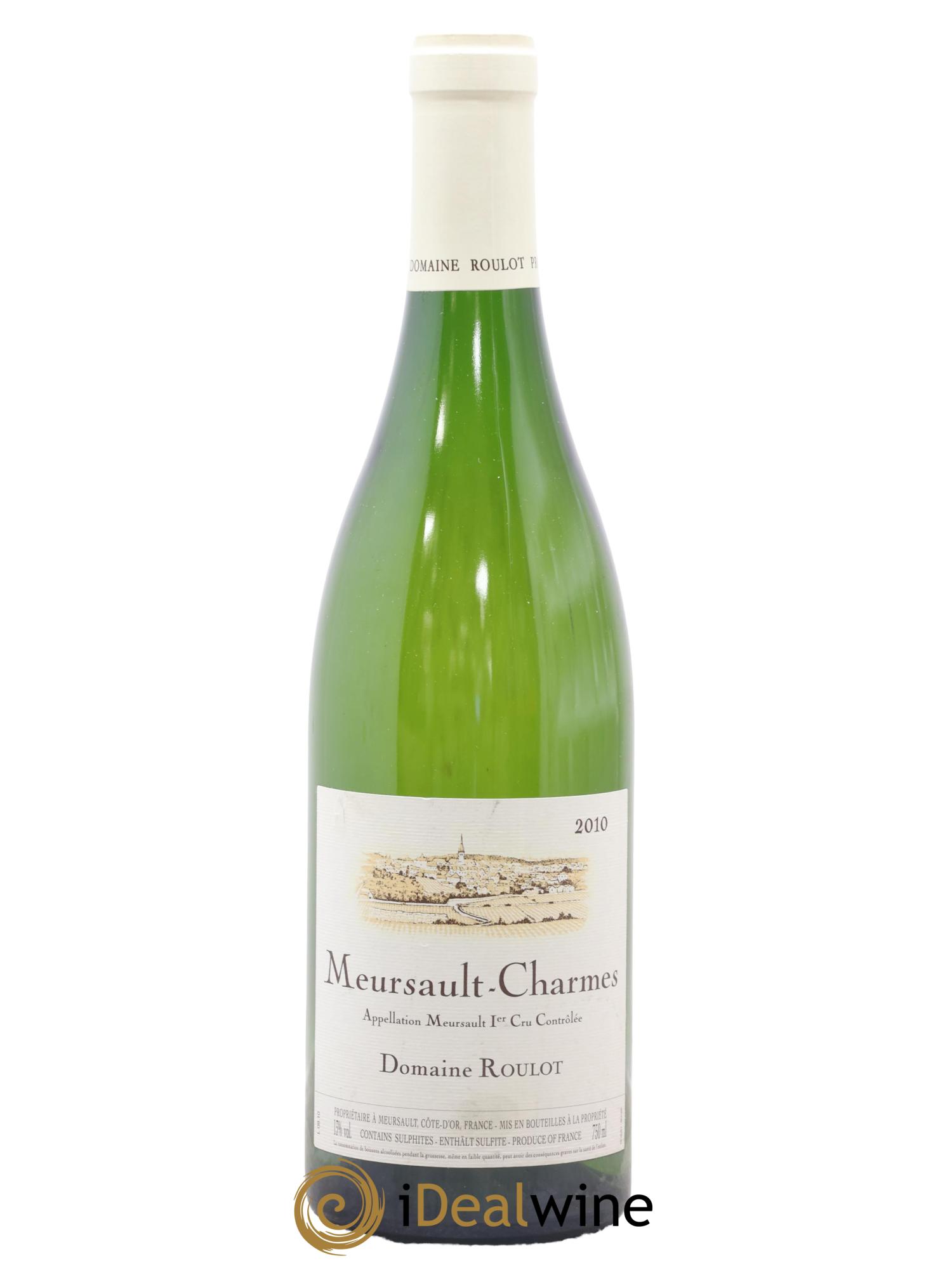 Meursault 1er Cru Charmes Roulot (Domaine) 2010 - Lot de 1 bouteille - 0