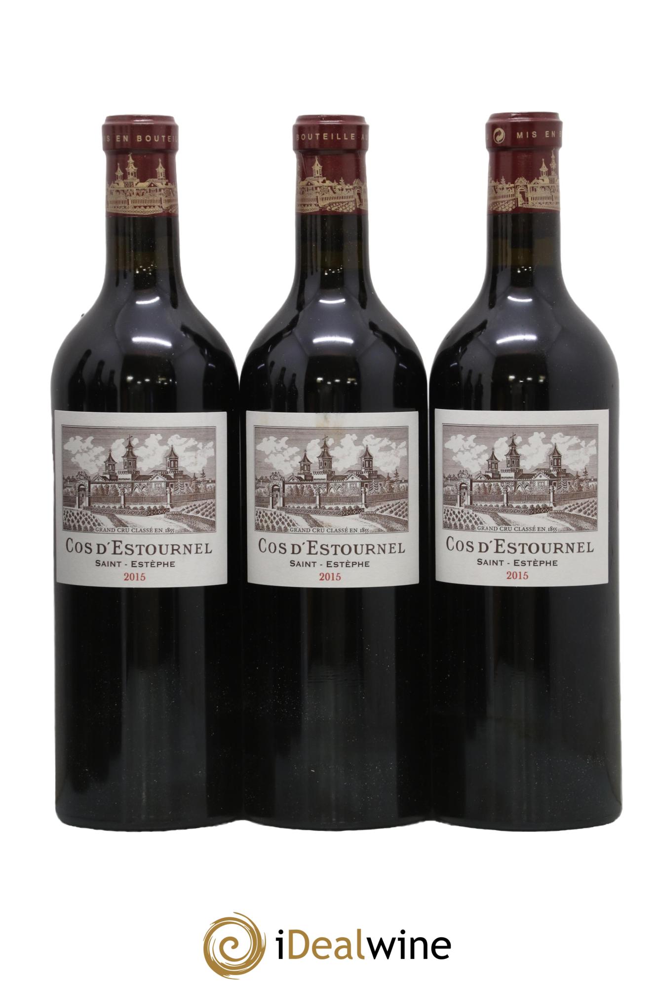 Cos d'Estournel 2ème Grand Cru Classé 2015 - Posten von 6 Flaschen - 1