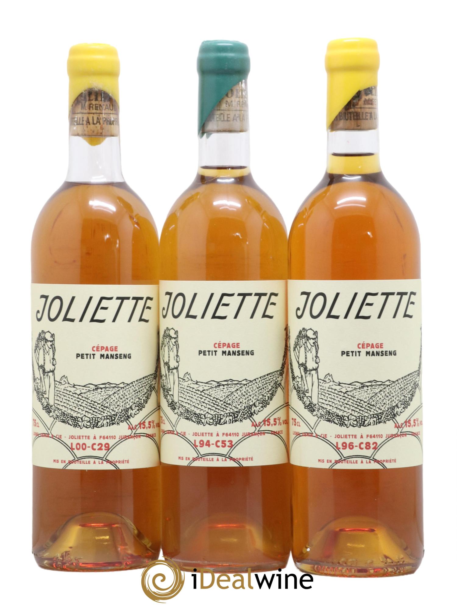 Jurançon Caisse N 2 Coffret Clos Joliette 6 Bouteilles 1994 1996 1999 2000 2002 2007 - Lot de 6 bouteilles - 2