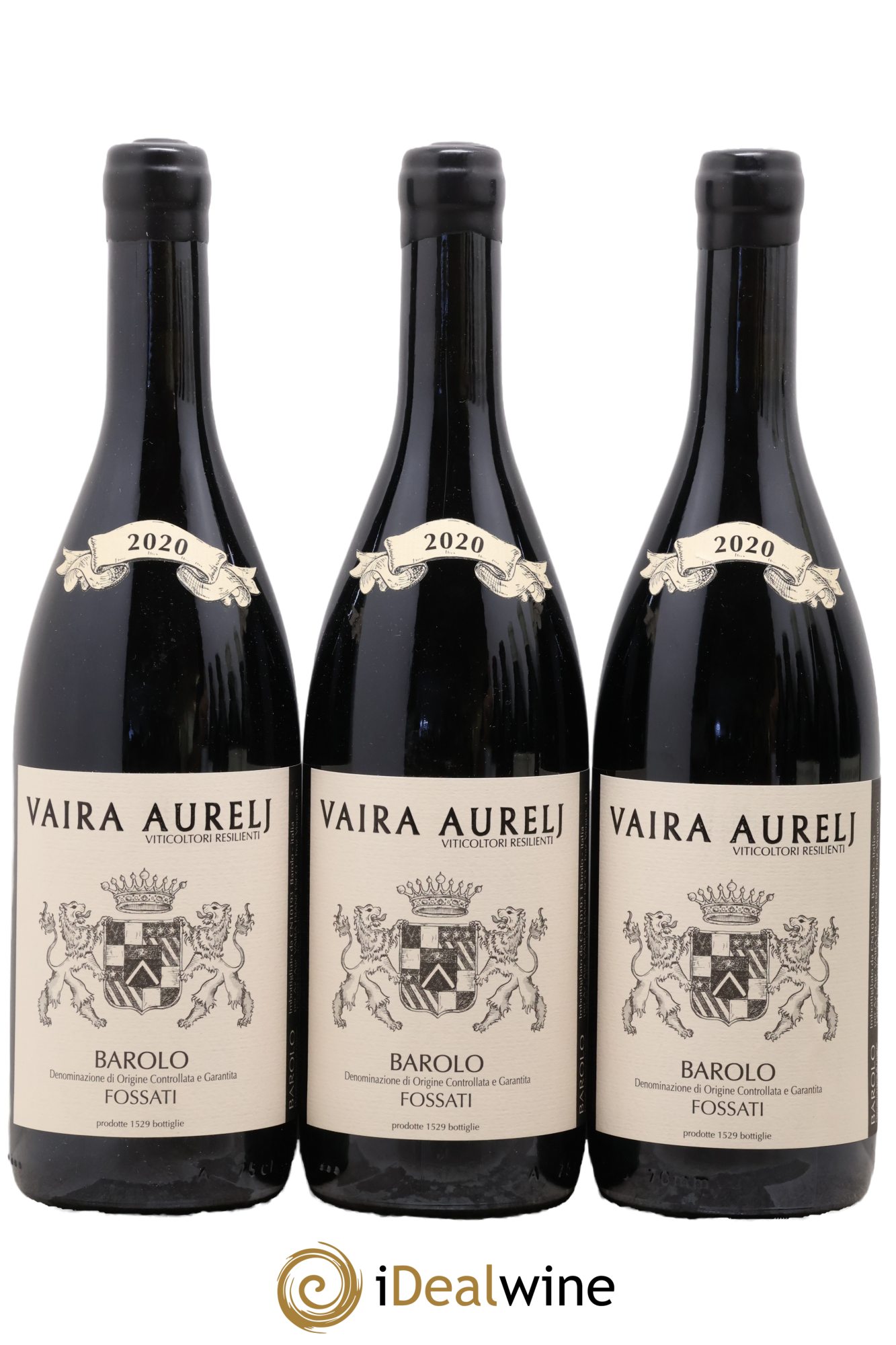 Barolo DOCG DOCG Fossati Vaira Aurelj 2020 - Lotto di 3 bottiglie - 0