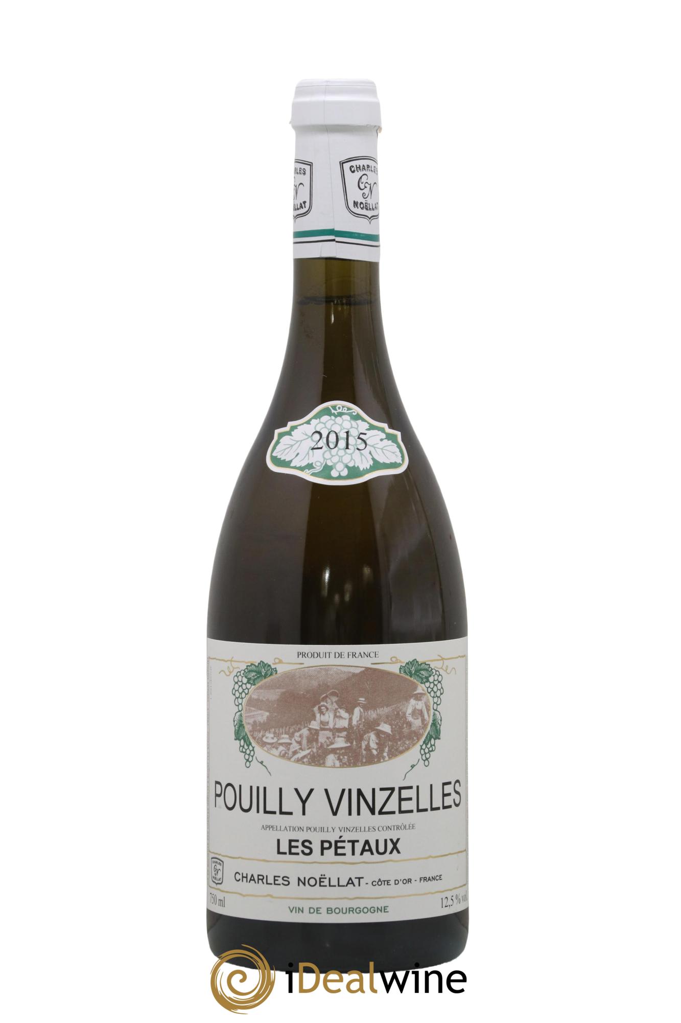 Pouilly-Vinzelles Les Pétaux Charles Noëllat 2015 - Lot of 1 bottle - 0