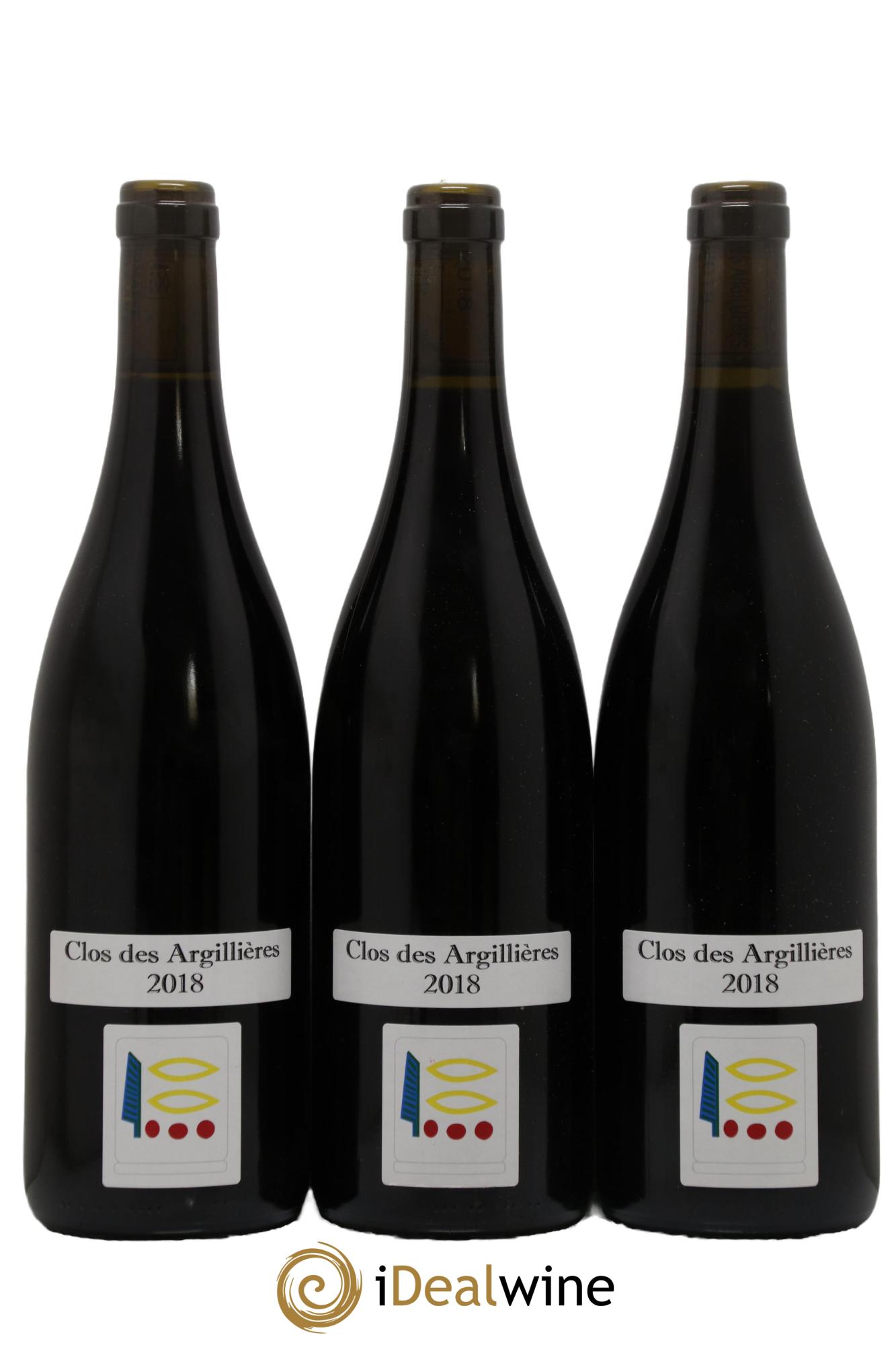 Nuits-Saint-Georges 1er Cru Clos des Argillières Prieuré Roch 2018 - Posten von 3 Flaschen - 0