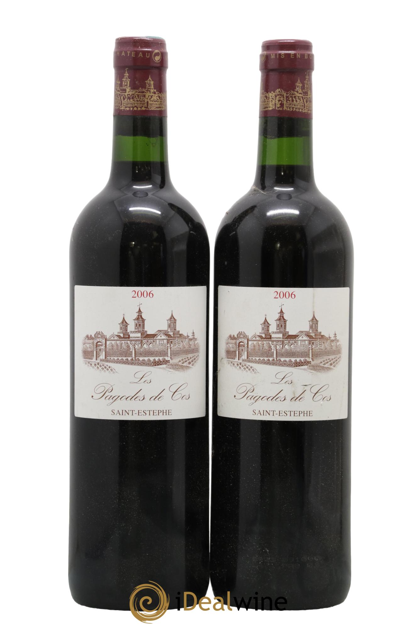 Les Pagodes de Cos Second Vin 2006 - Lot of 2 bottles - 0