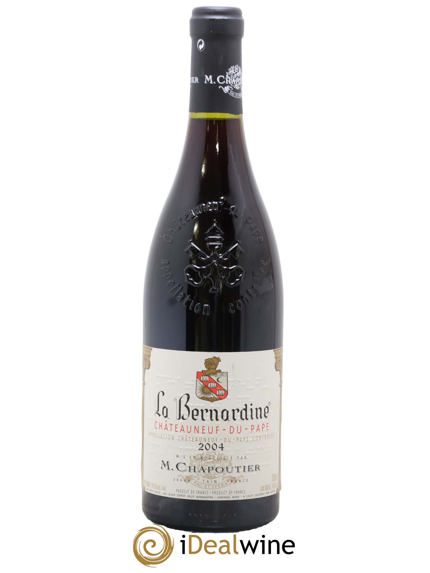 Châteauneuf-du-Pape La Bernardine Chapoutier 2004 - Lot of 1 bottle - 0