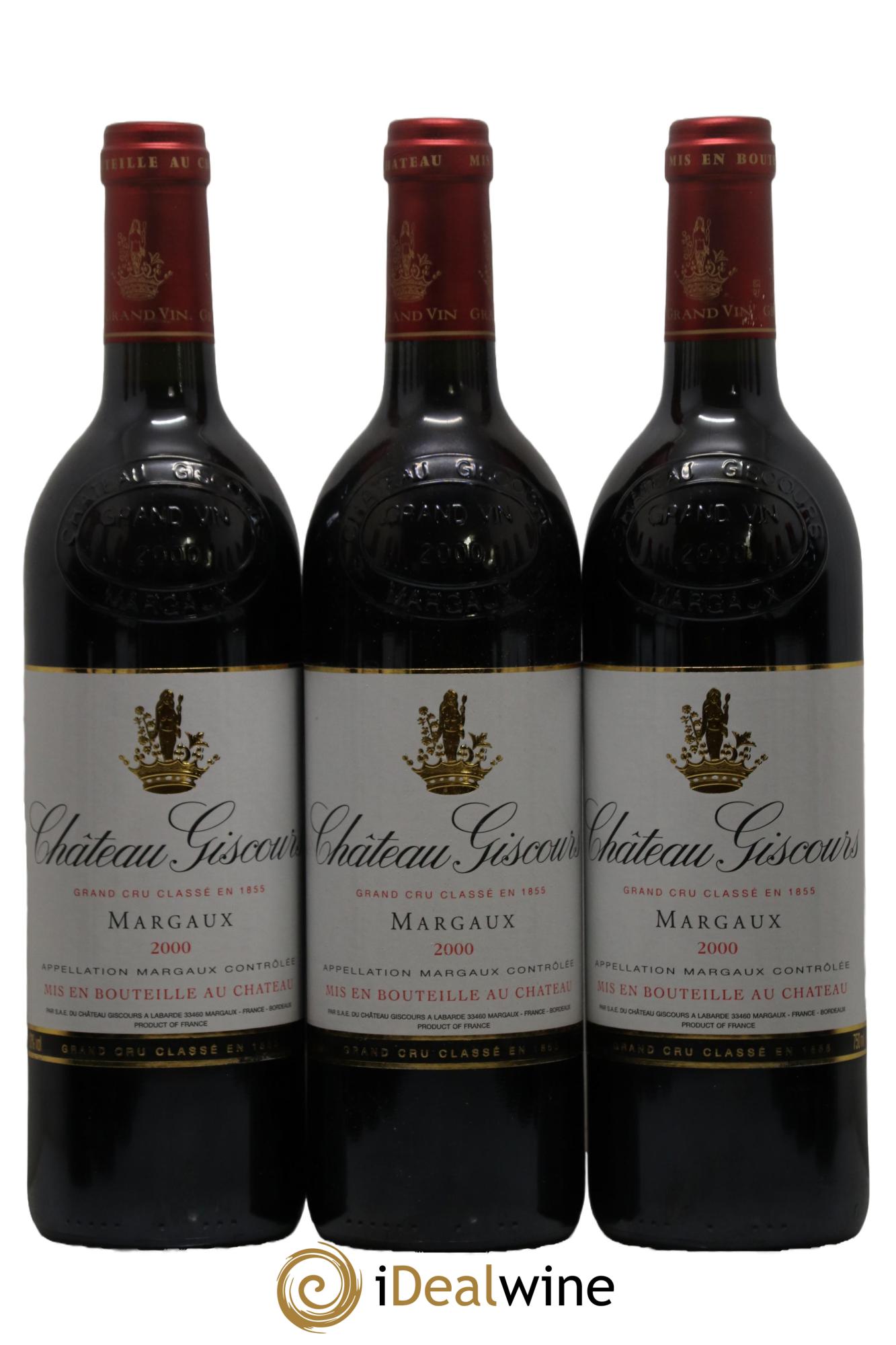 Château Giscours 3ème Grand Cru Classé 2000 - Lotto di 12 bottiglie - 1