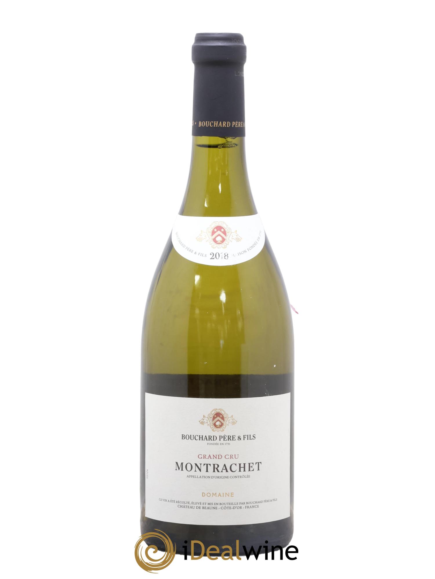 Montrachet Grand Cru Bouchard Père & Fils 2018 - Lot de 1 bouteille - 0