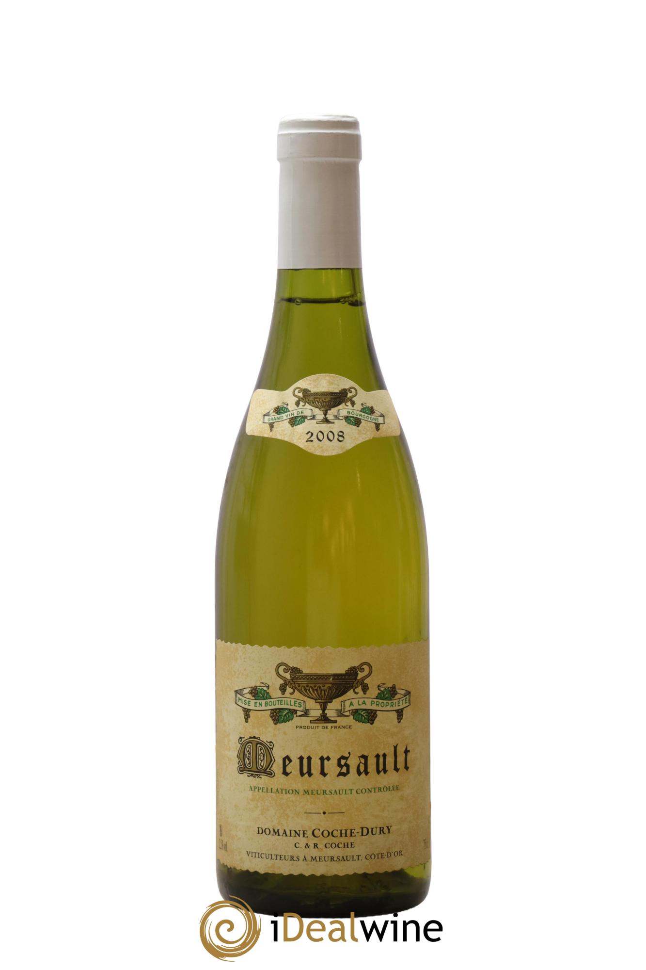 Meursault Coche Dury (Domaine) 2008 - Lot de 1 bouteille - 0