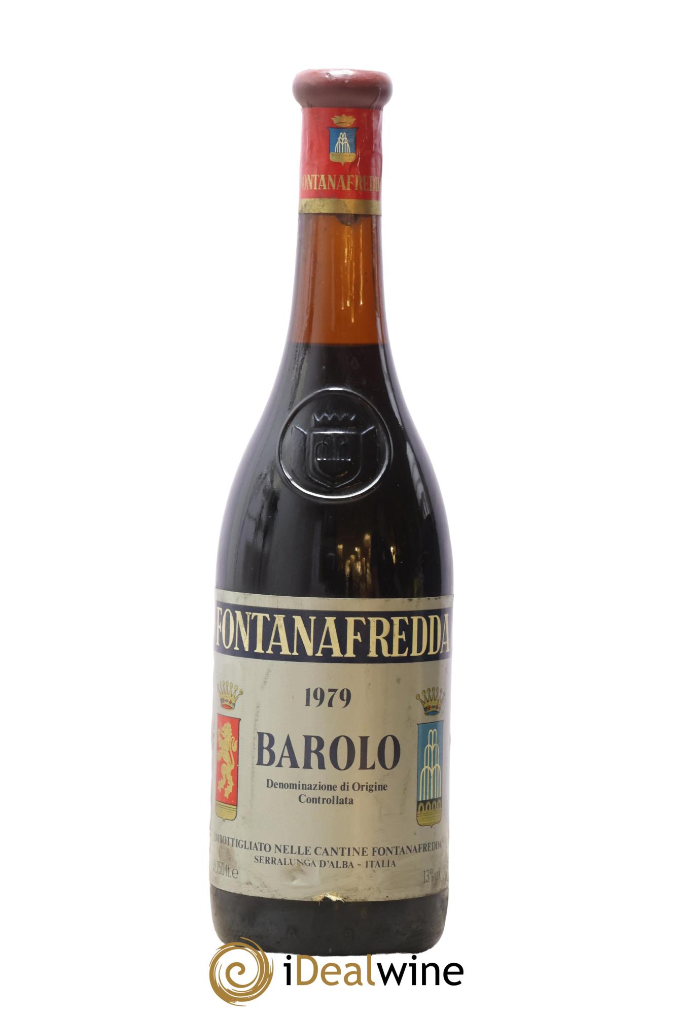 Barolo DOCG Fontanafredda 1979 - Lot de 1 bouteille - 0