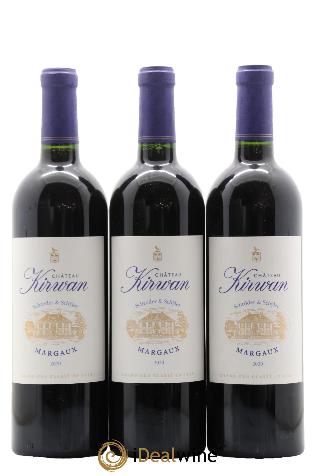 Château Kirwan 3ème Grand Cru Classé 2020 - Lot de 6 bouteilles - 1