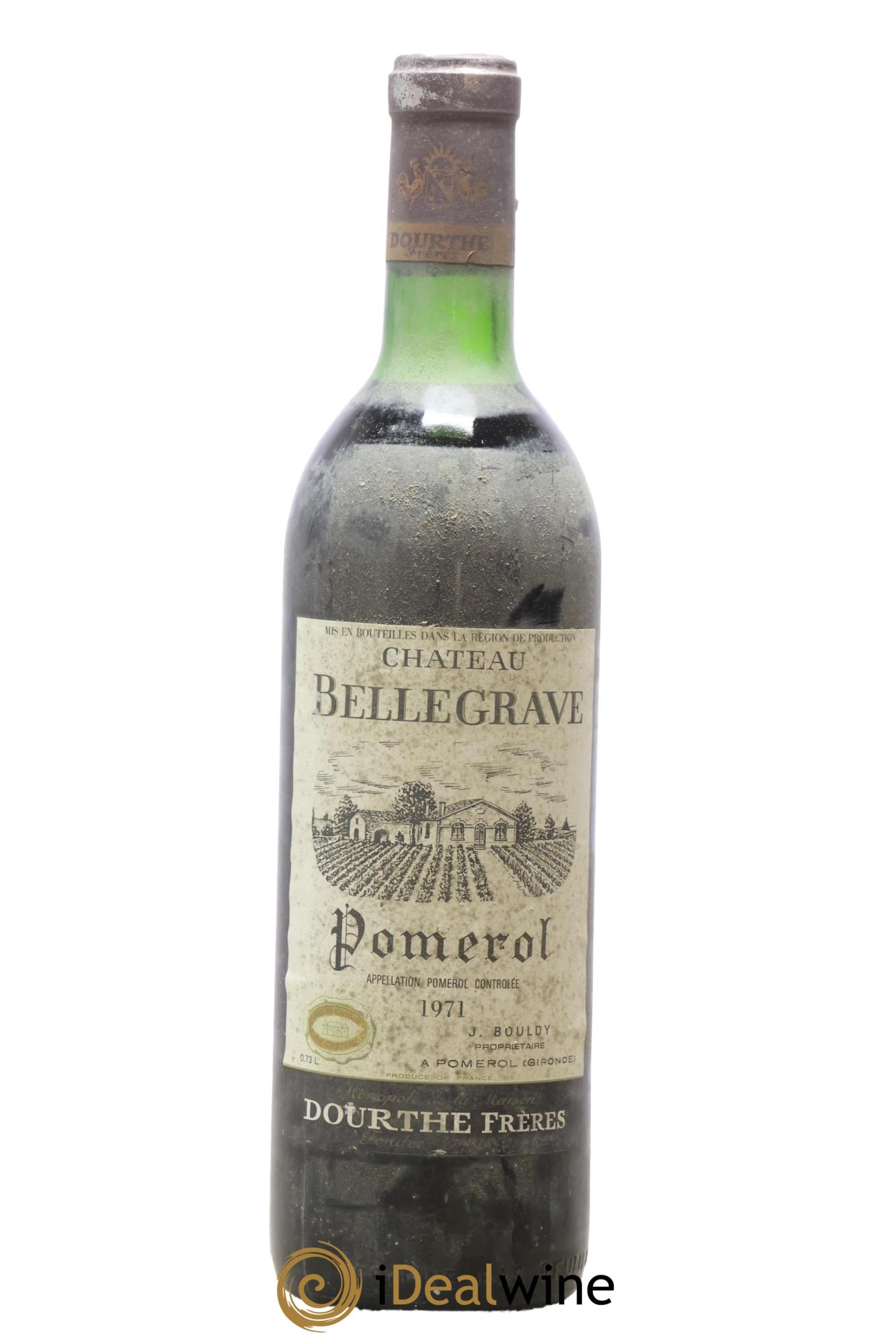 Château Bellegrave 1971 - Lot of 1 bottle - 0