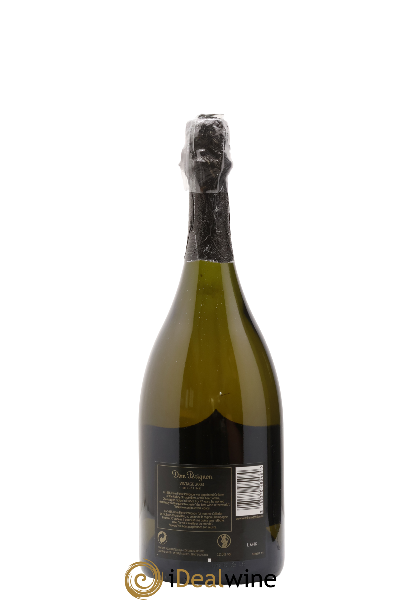 Brut Dom Pérignon 2003 - Lot de 1 bouteille - 2